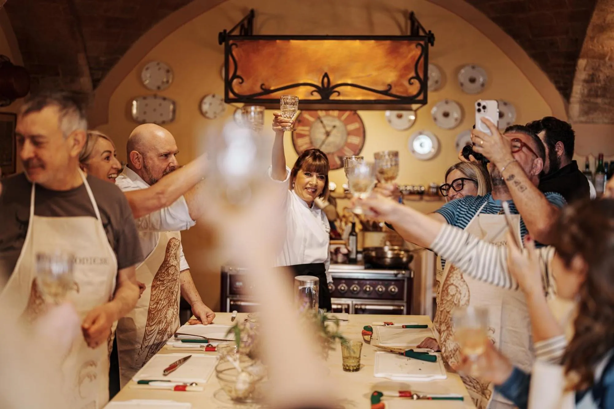 kitchen in Il Falconiere Relais & Spa