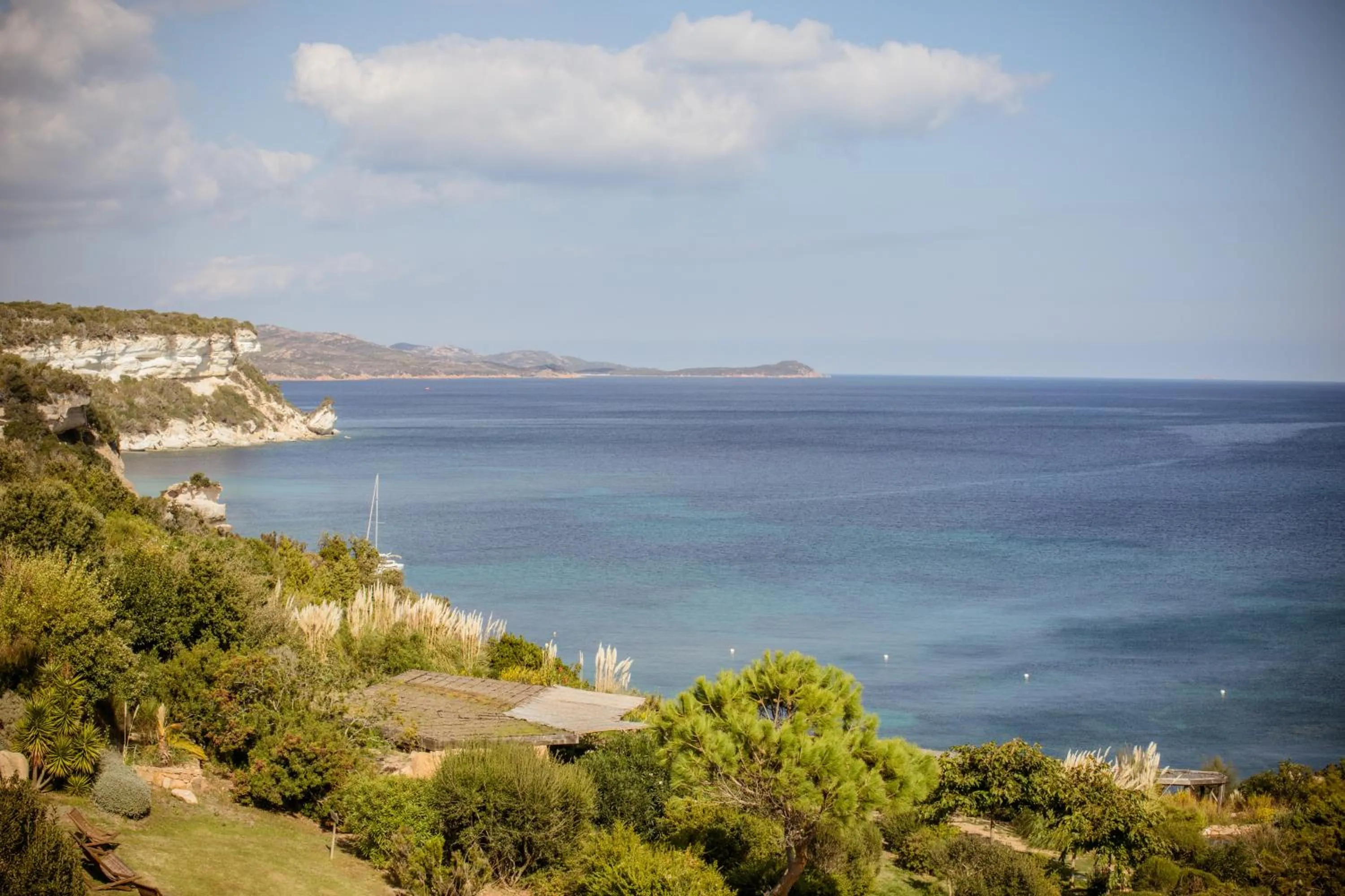 Natural landscape in U Capu Biancu