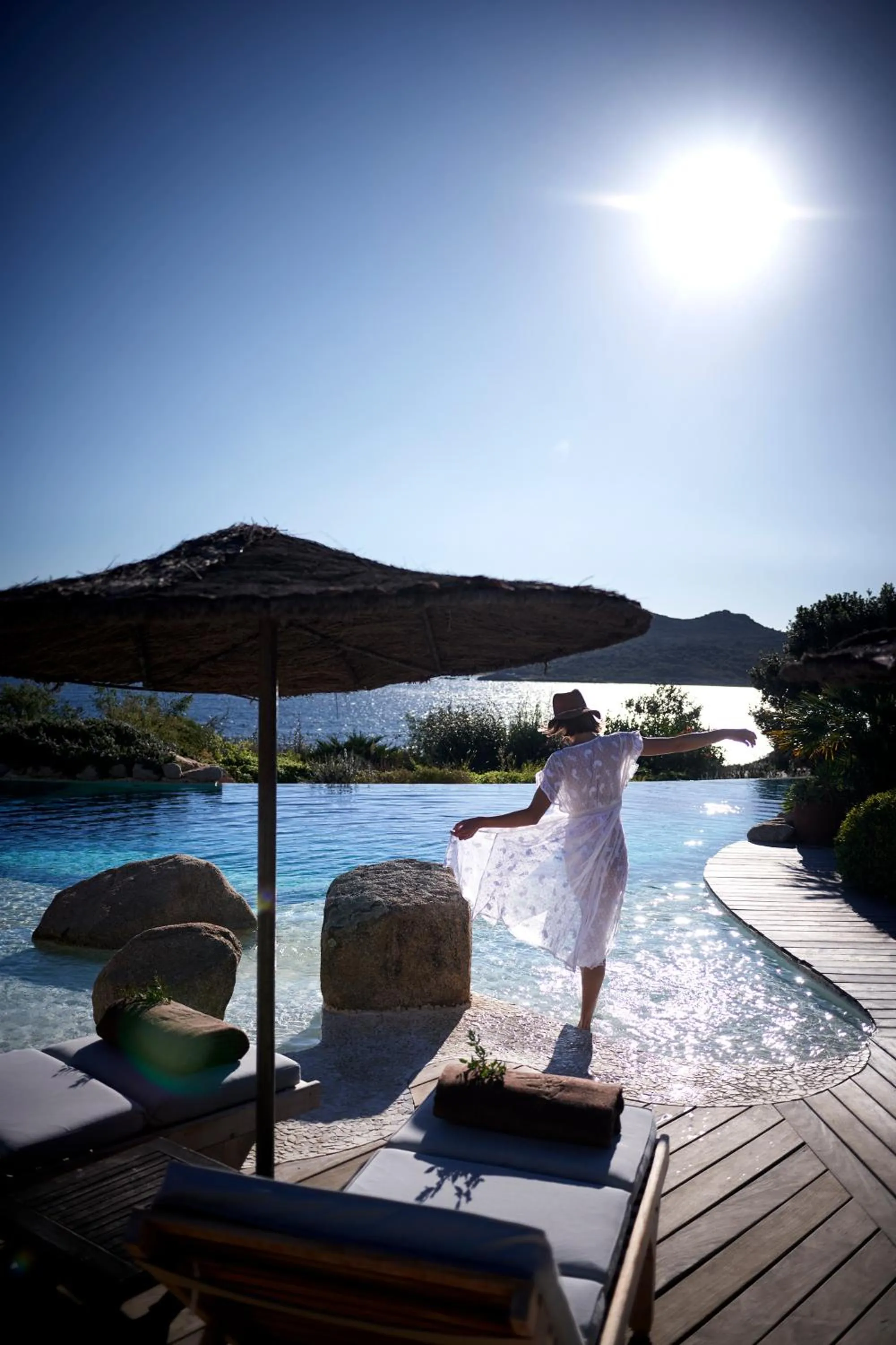 Swimming pool in U Capu Biancu