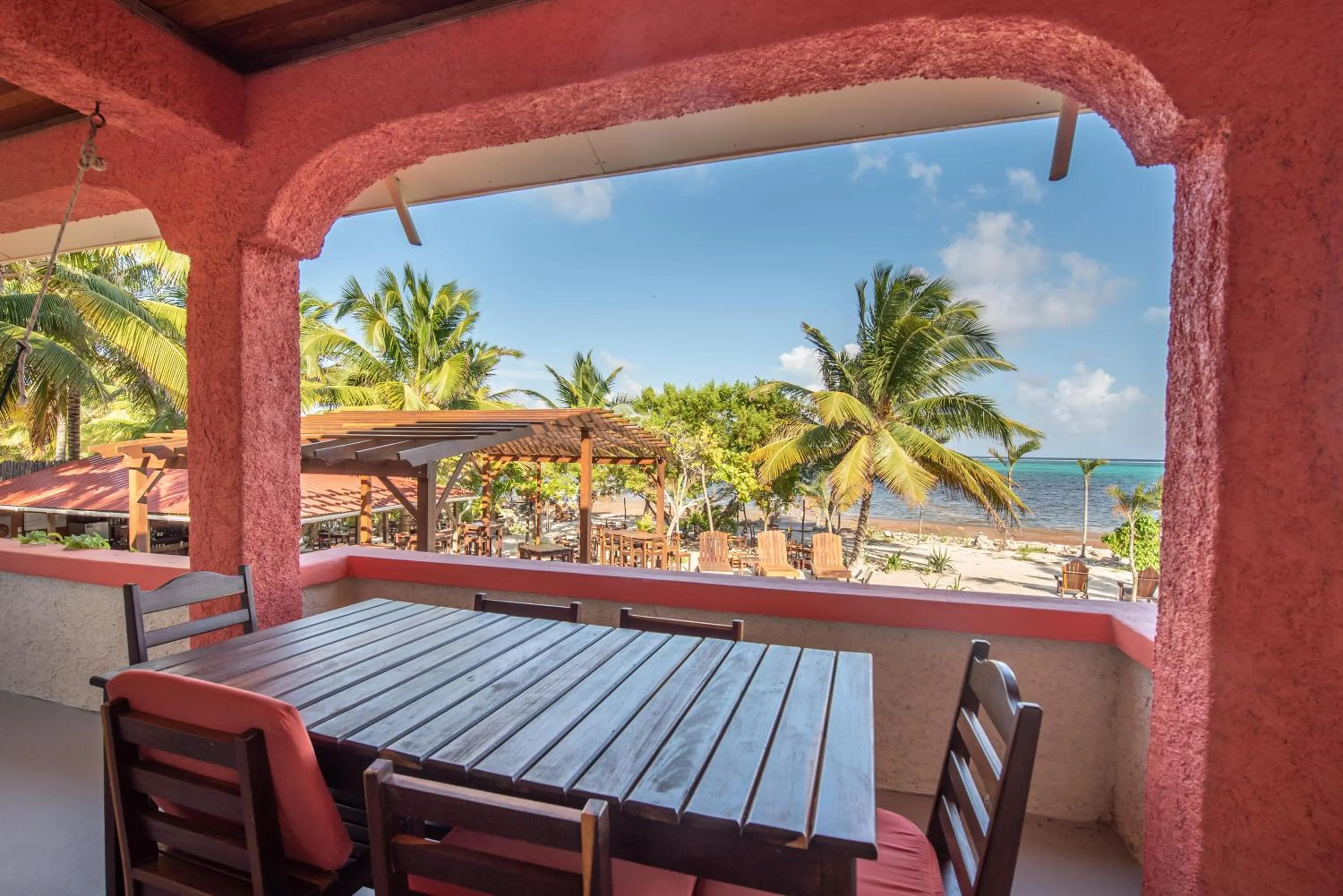 Patio in Bella Vista Resort Belize