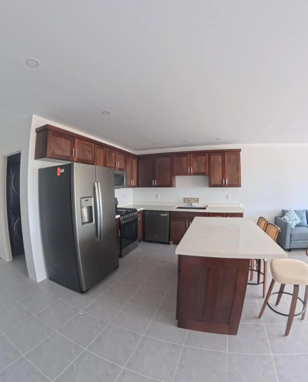 kitchen in Bella Vista Resort Belize