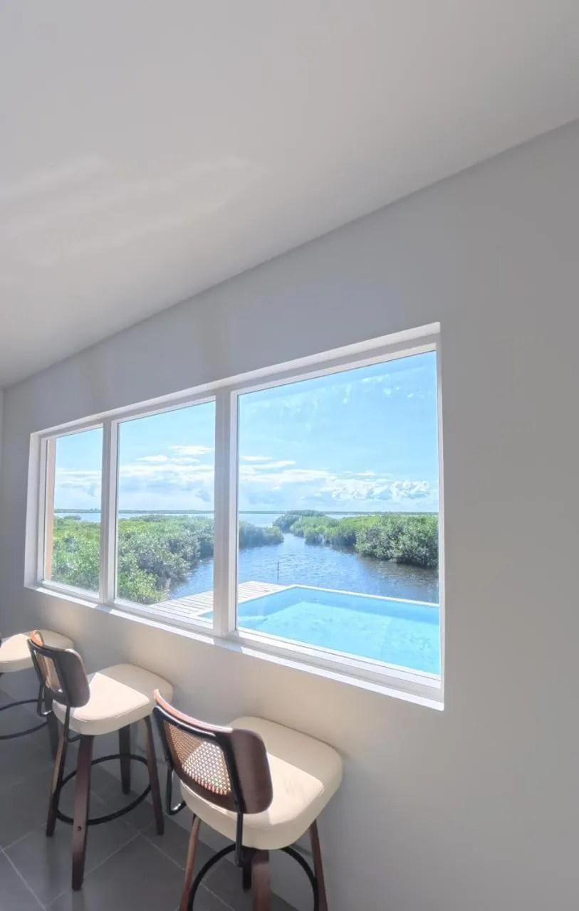 Living room in Bella Vista Resort Belize