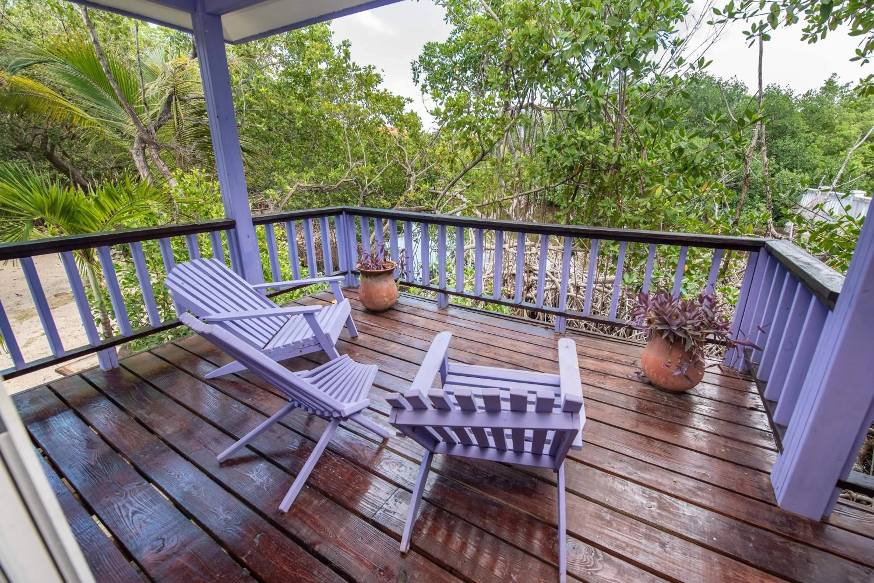 Patio in Bella Vista Resort Belize