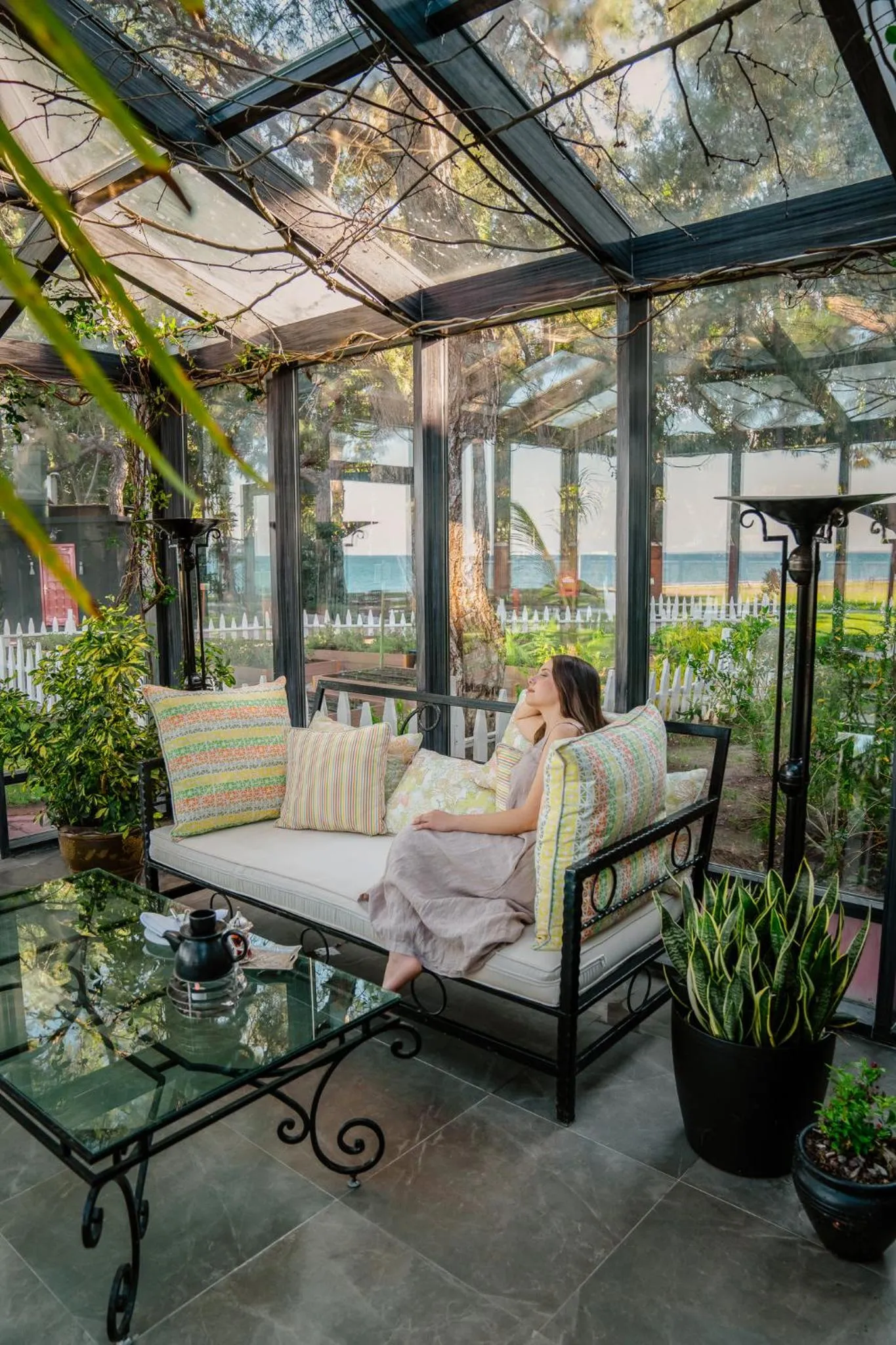 Patio in TUI Magic Life Rixos Beldibi - Adult Only