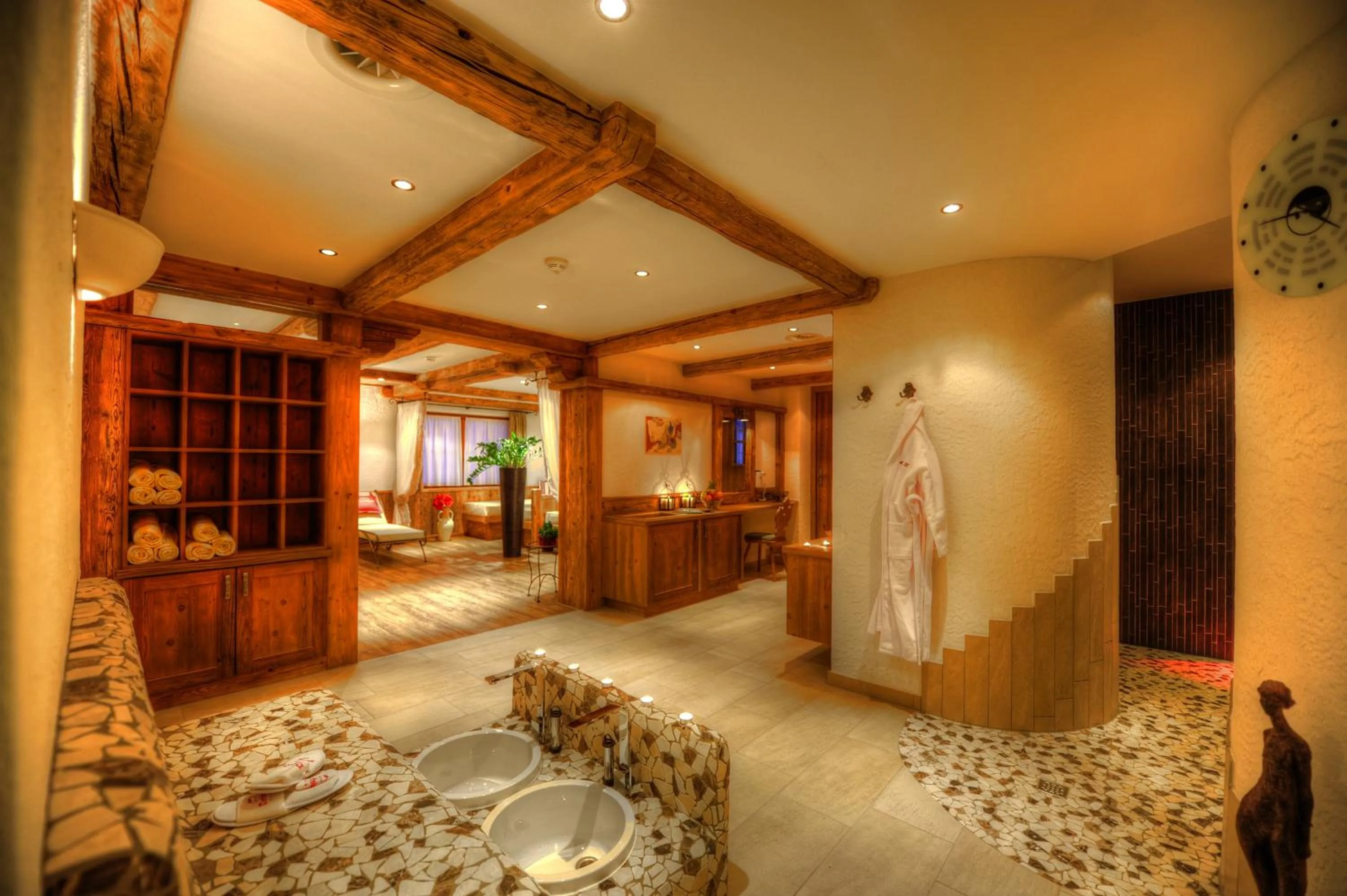 Spa and wellness centre/facilities in Hotel Dorfstadl