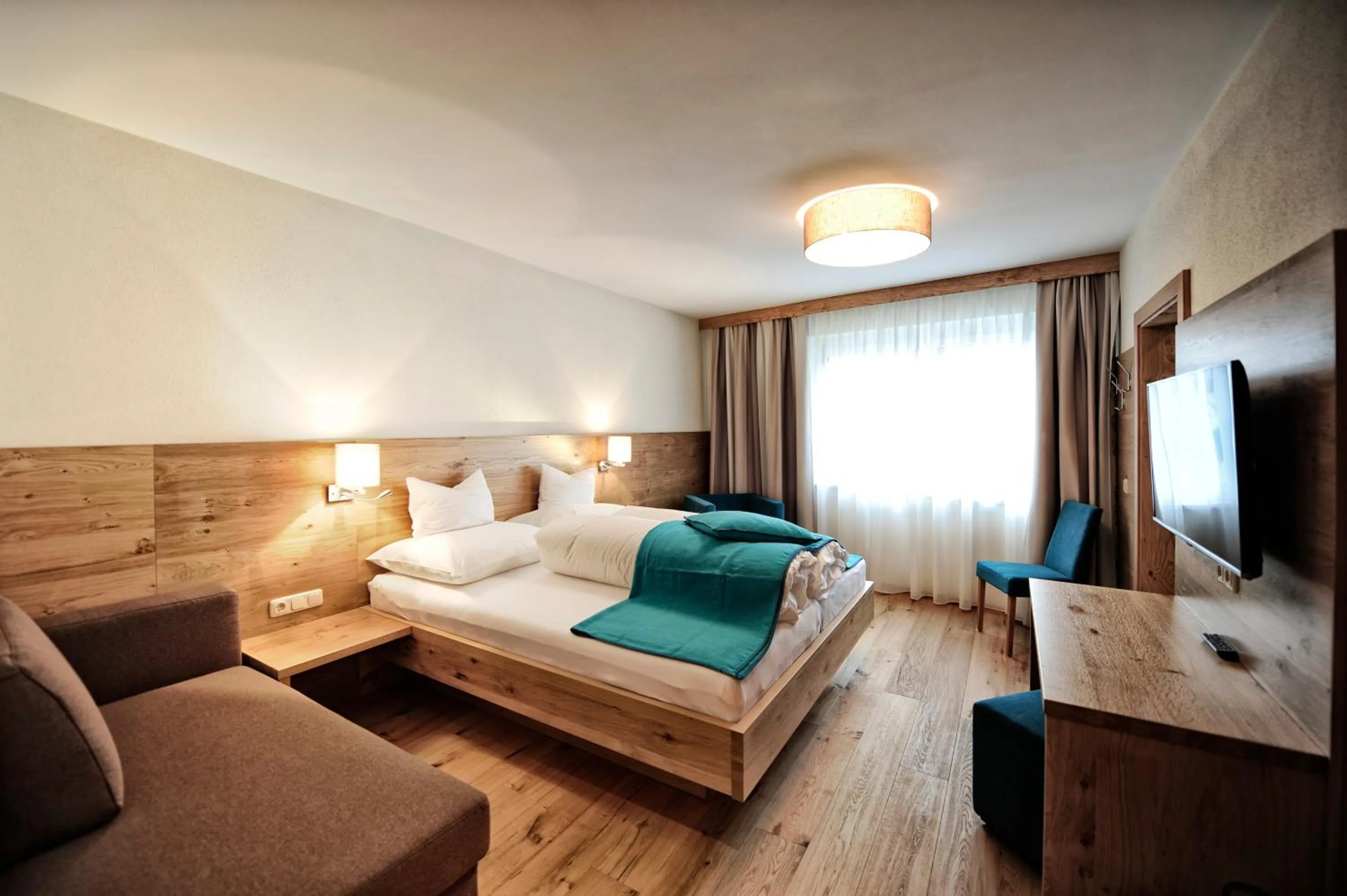 Bedroom, Bed in Hotel Dorfstadl