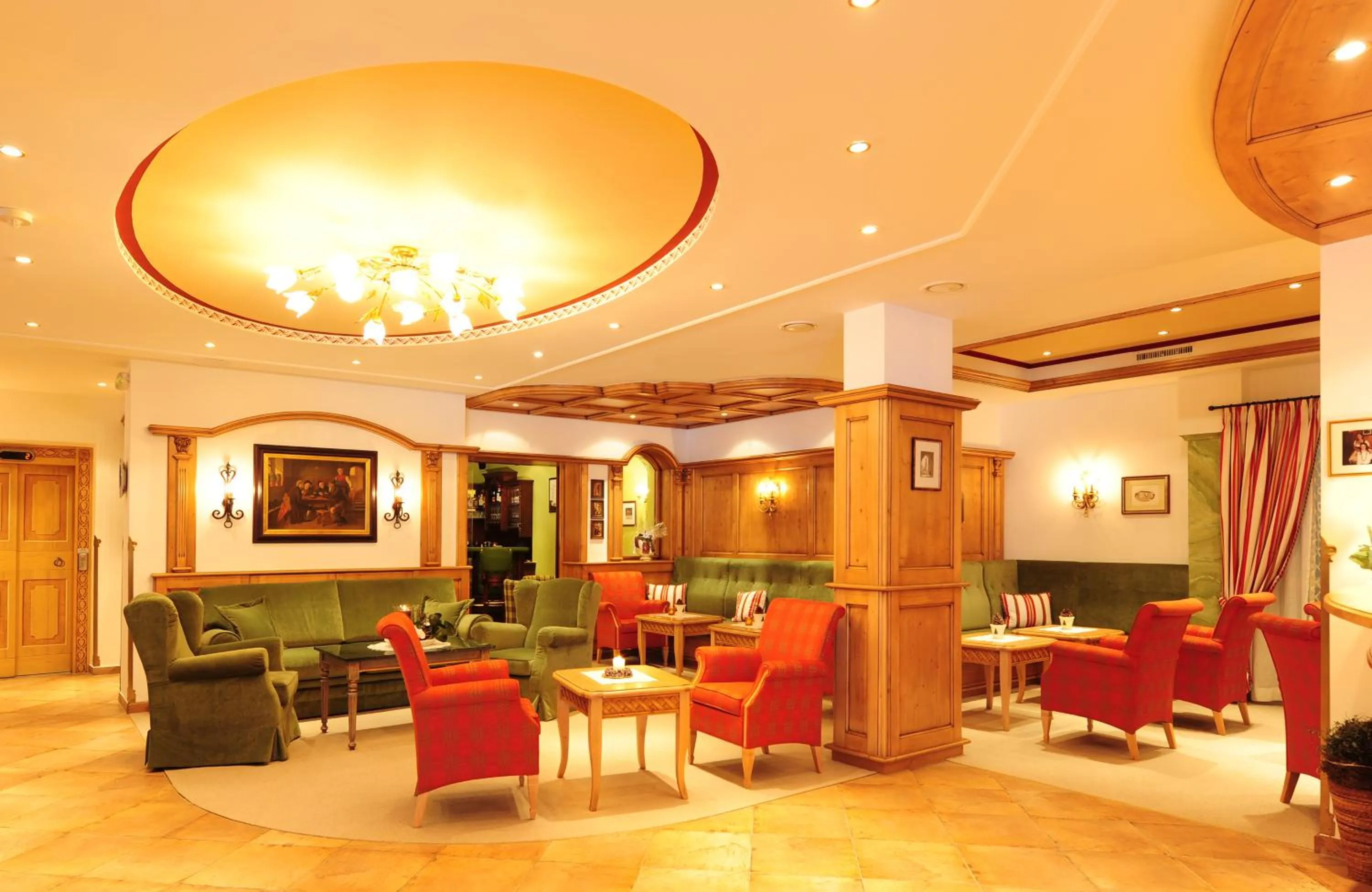 Lobby or reception in Hotel Dorfstadl