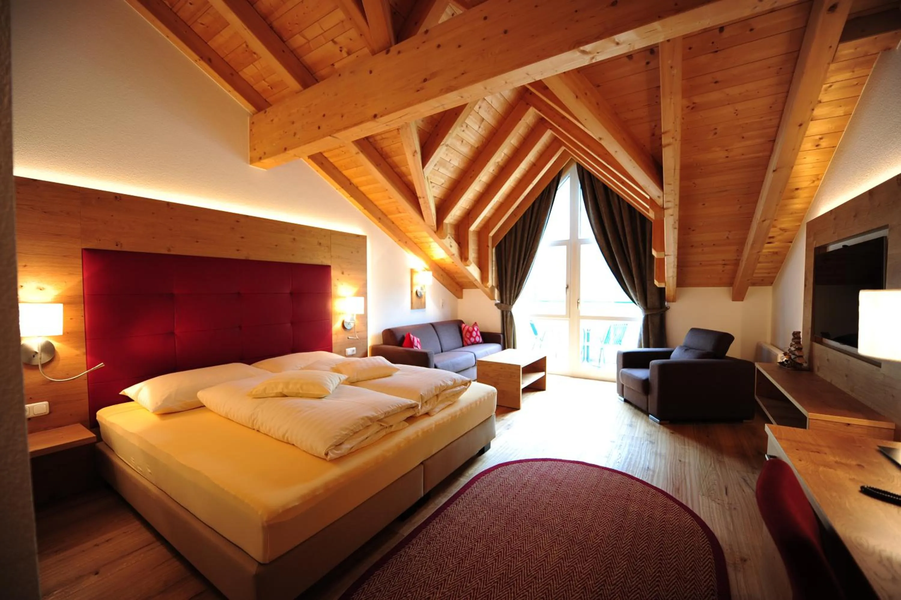 Bedroom, Bed in Hotel Dorfstadl