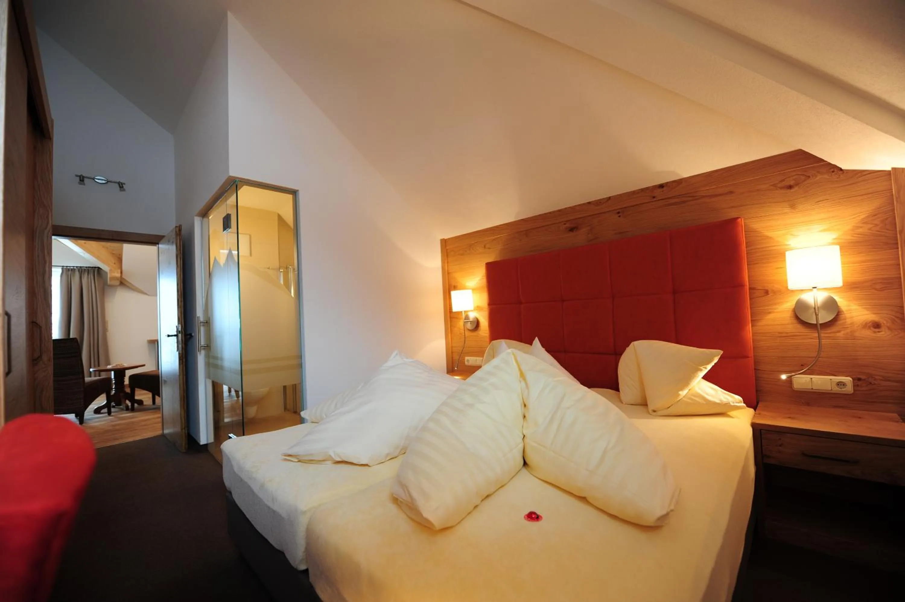 Bed in Hotel Dorfstadl