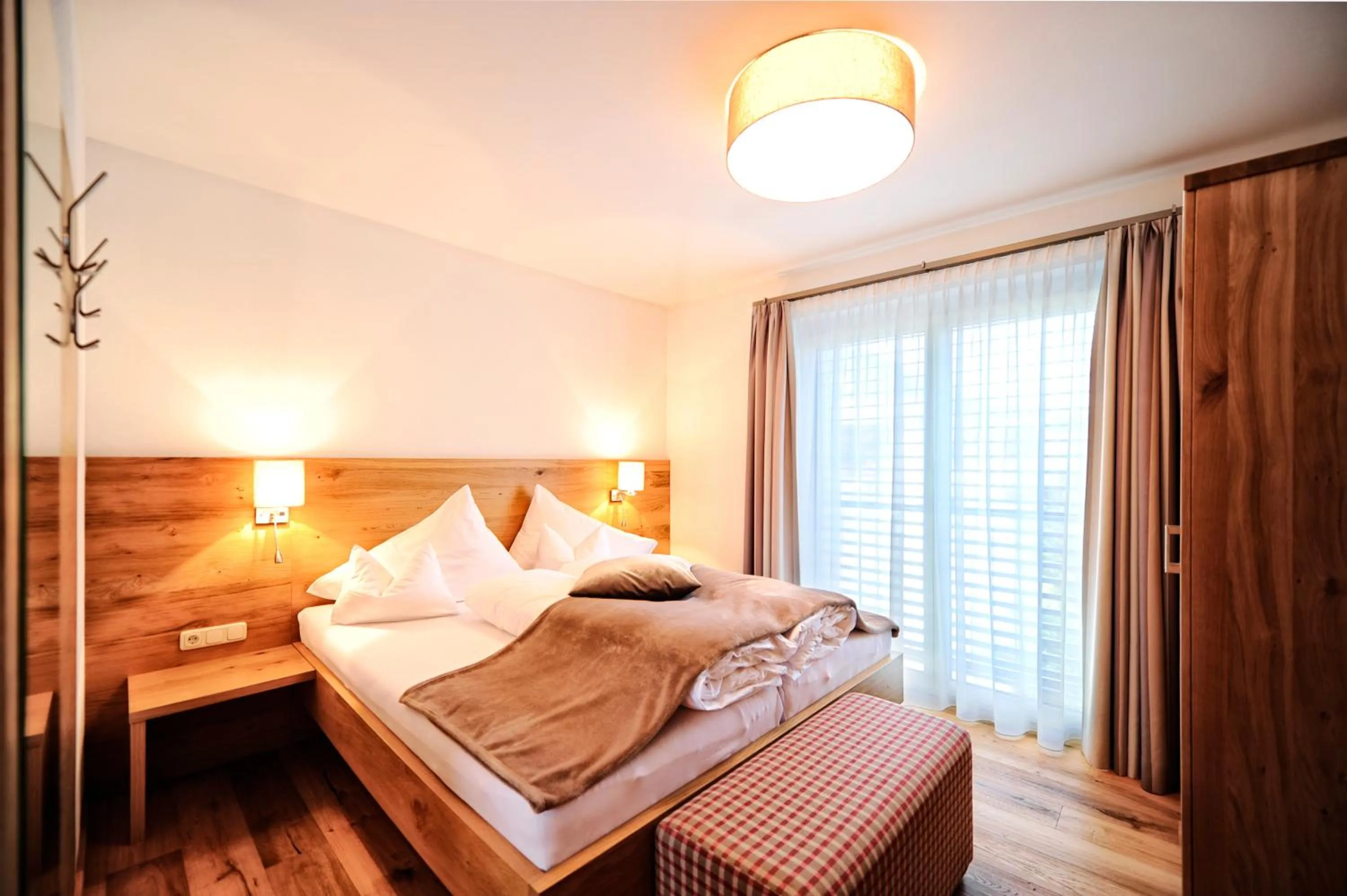 Bedroom, Bed in Hotel Dorfstadl