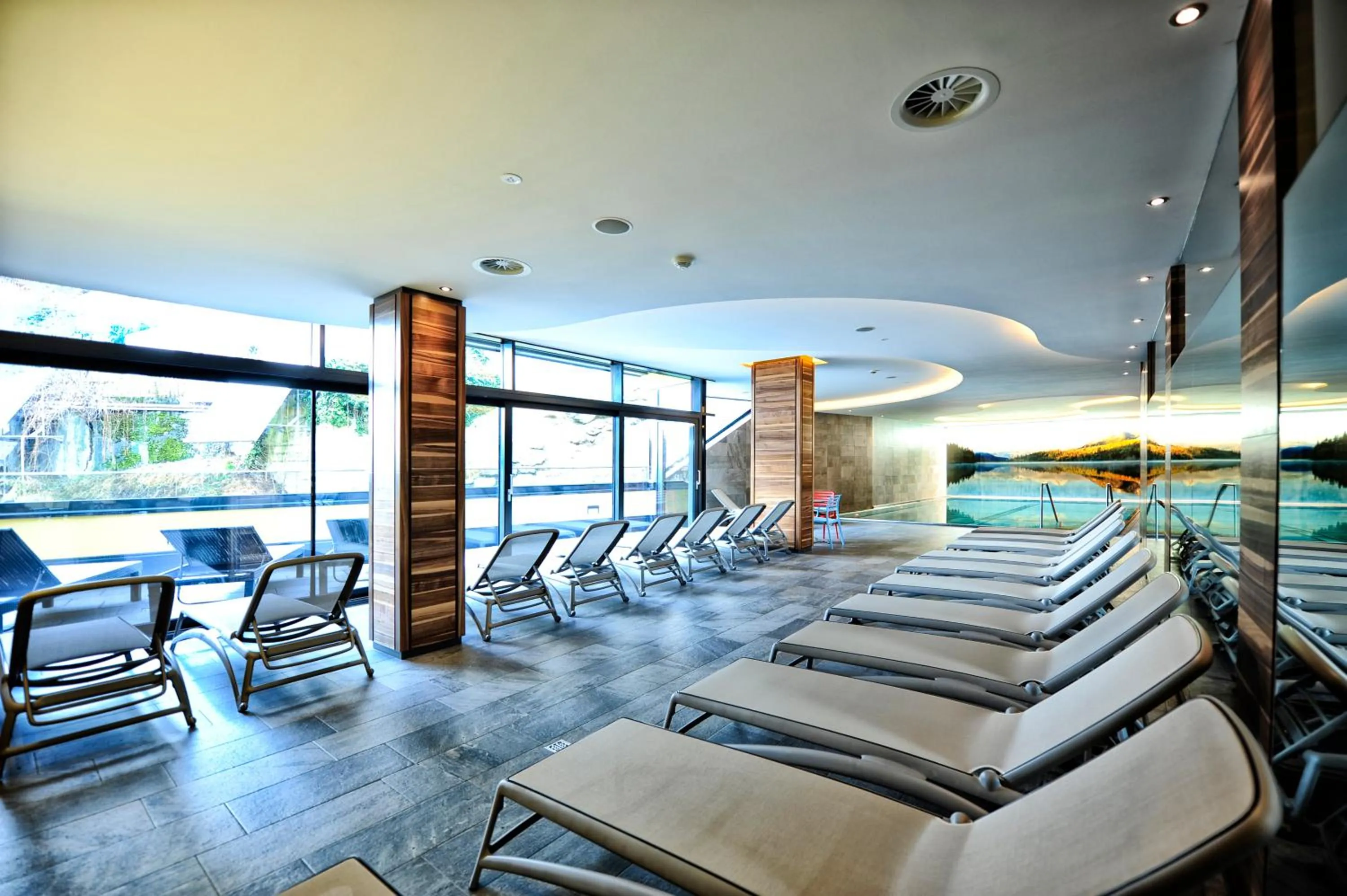 Swimming pool in Hotel Dorfstadl