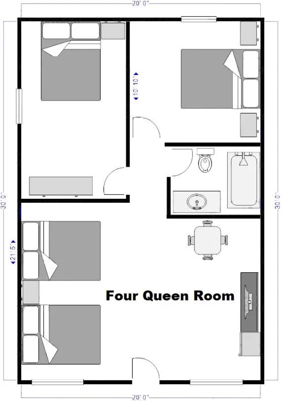 View (from property/room) in City Center Motel