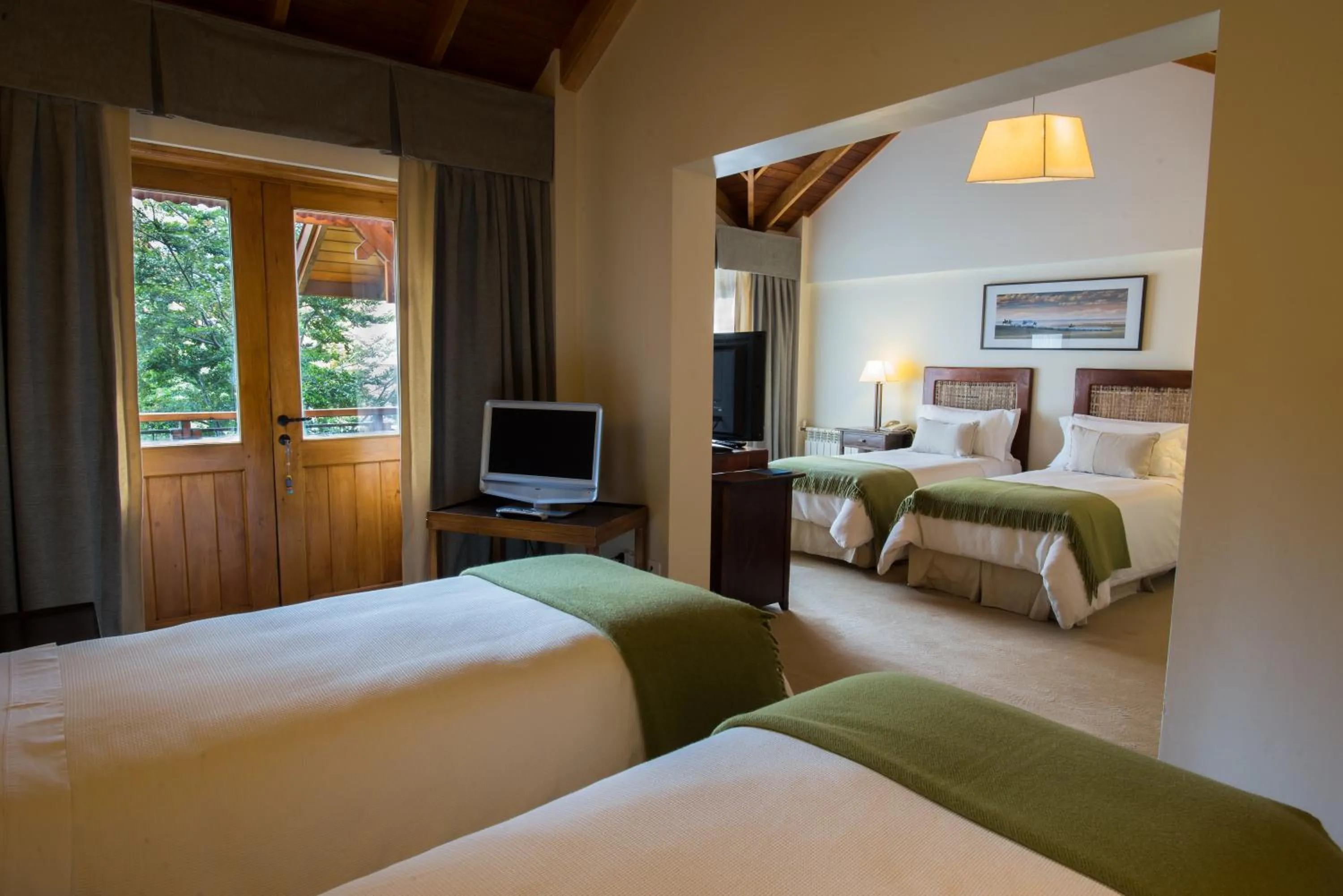 Bed in Los Cauquenes Resort + Spa + Experiences