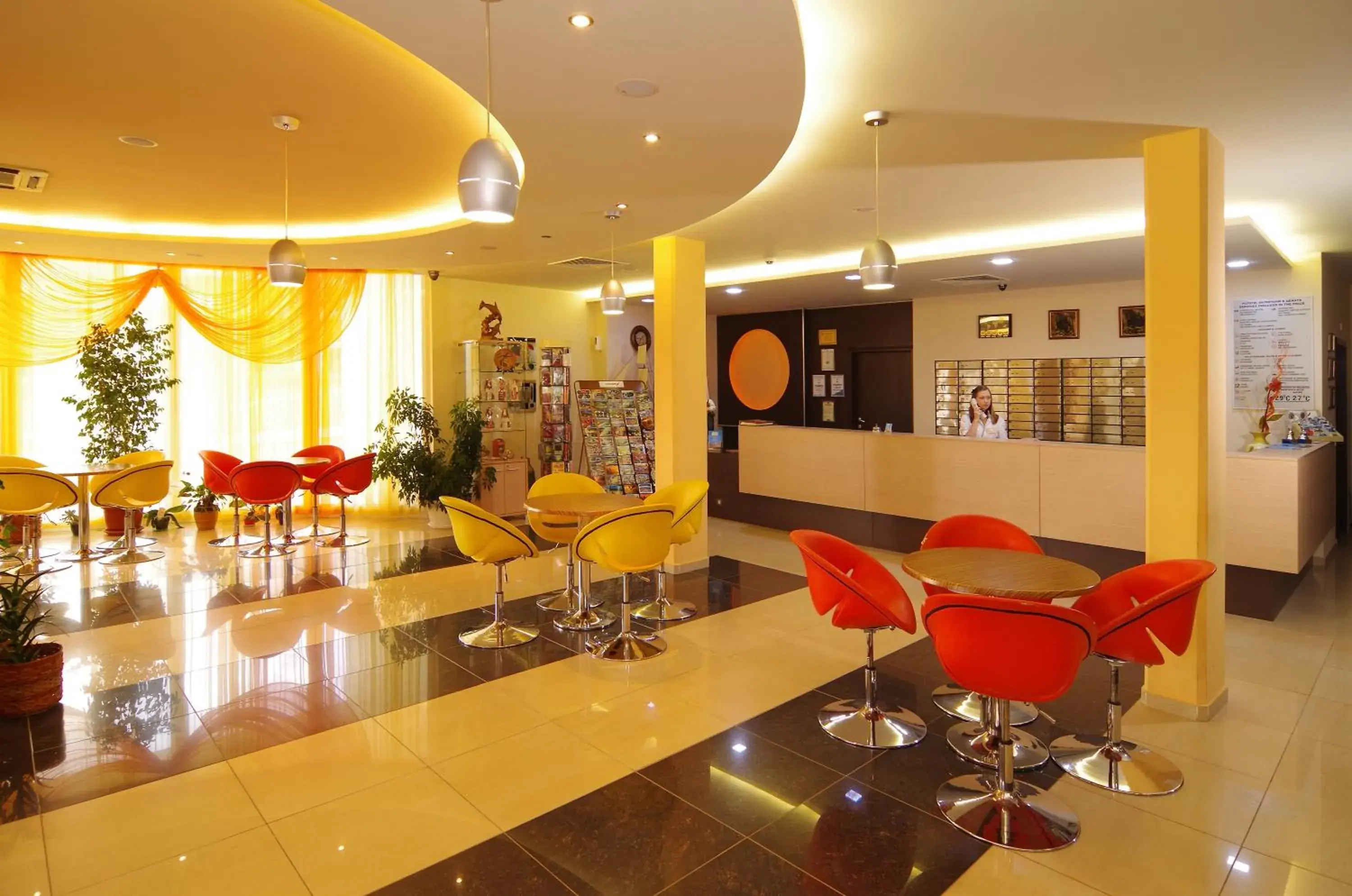 Lobby or reception in Hotel Plamena Palace Lobby or reception in Hotel Plamena Palace