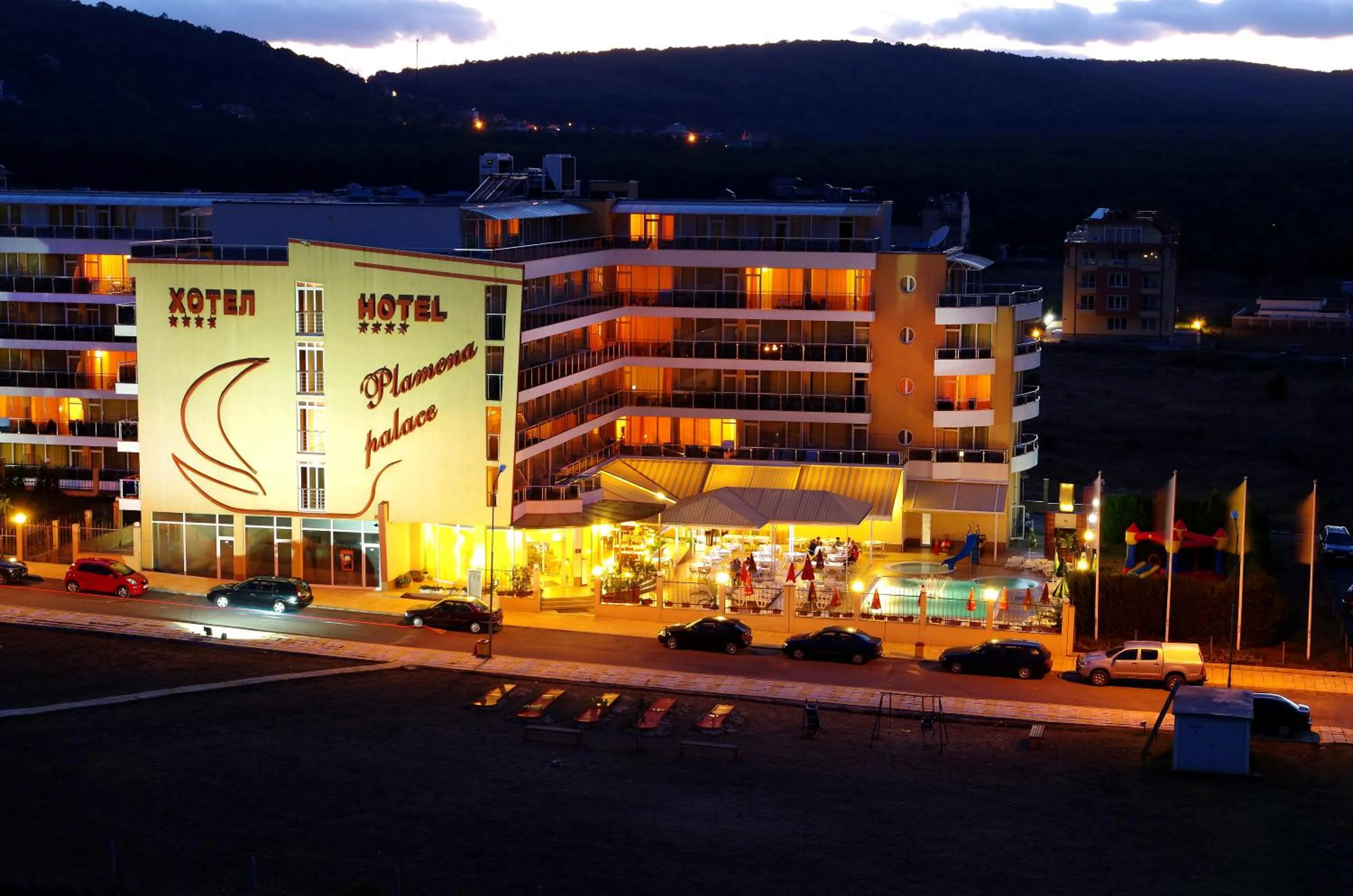 Bird's eye view in Hotel Plamena Palace