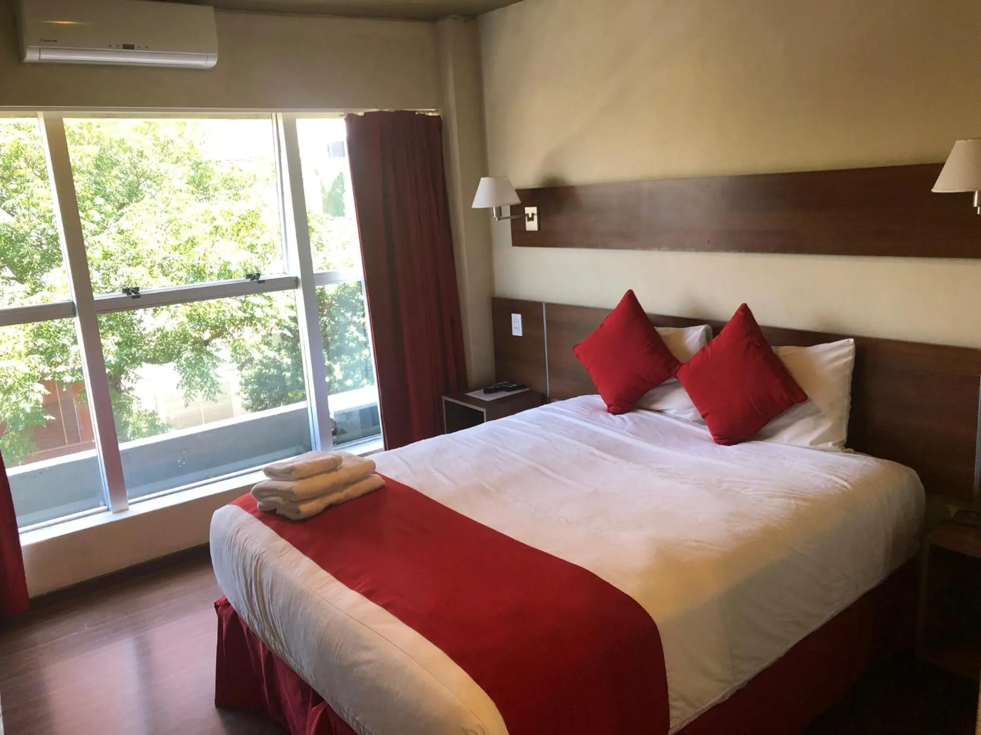 View (from property/room), Bed in First Palermo Hotel