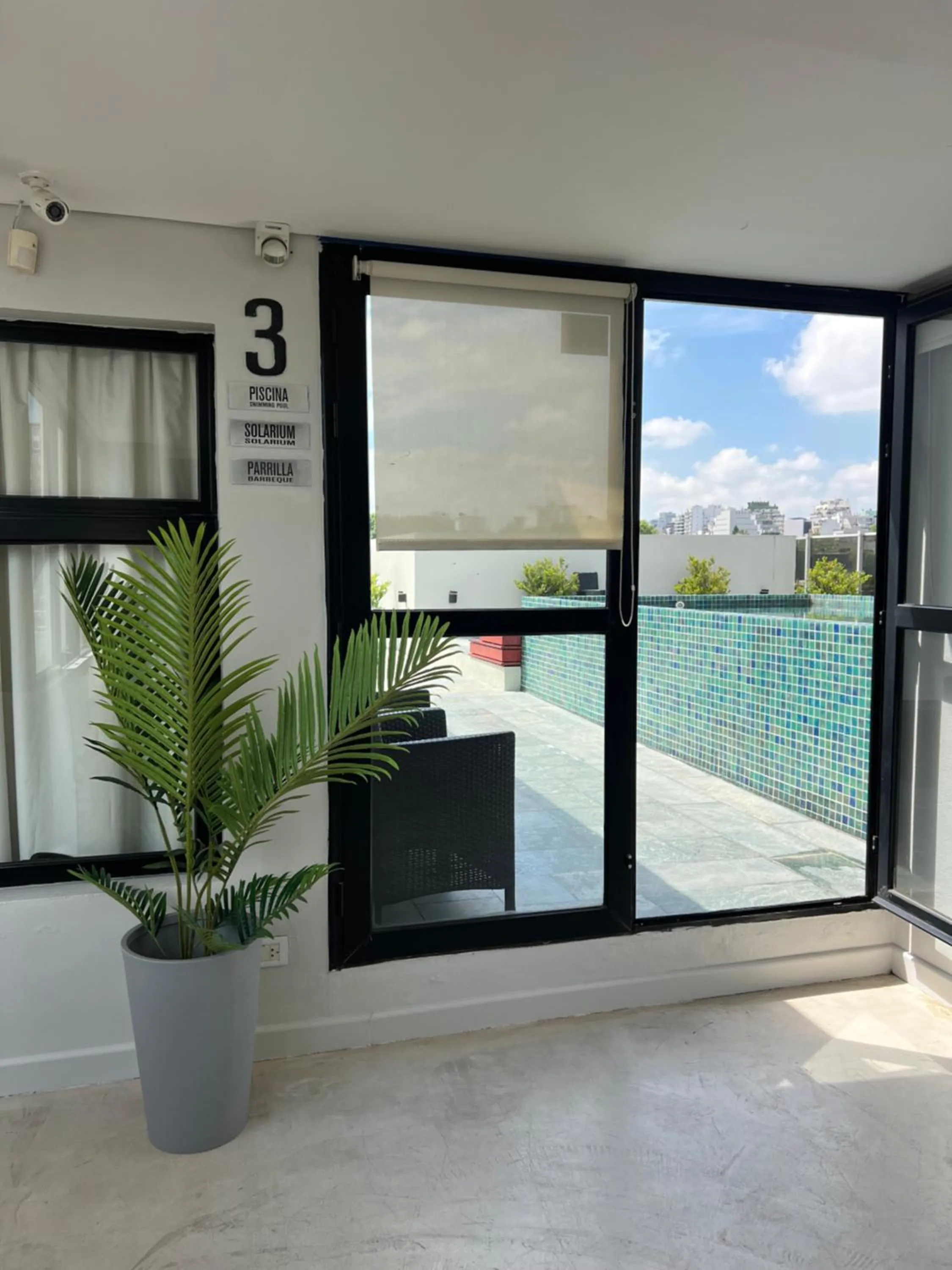 Balcony/Terrace in First Palermo Hotel