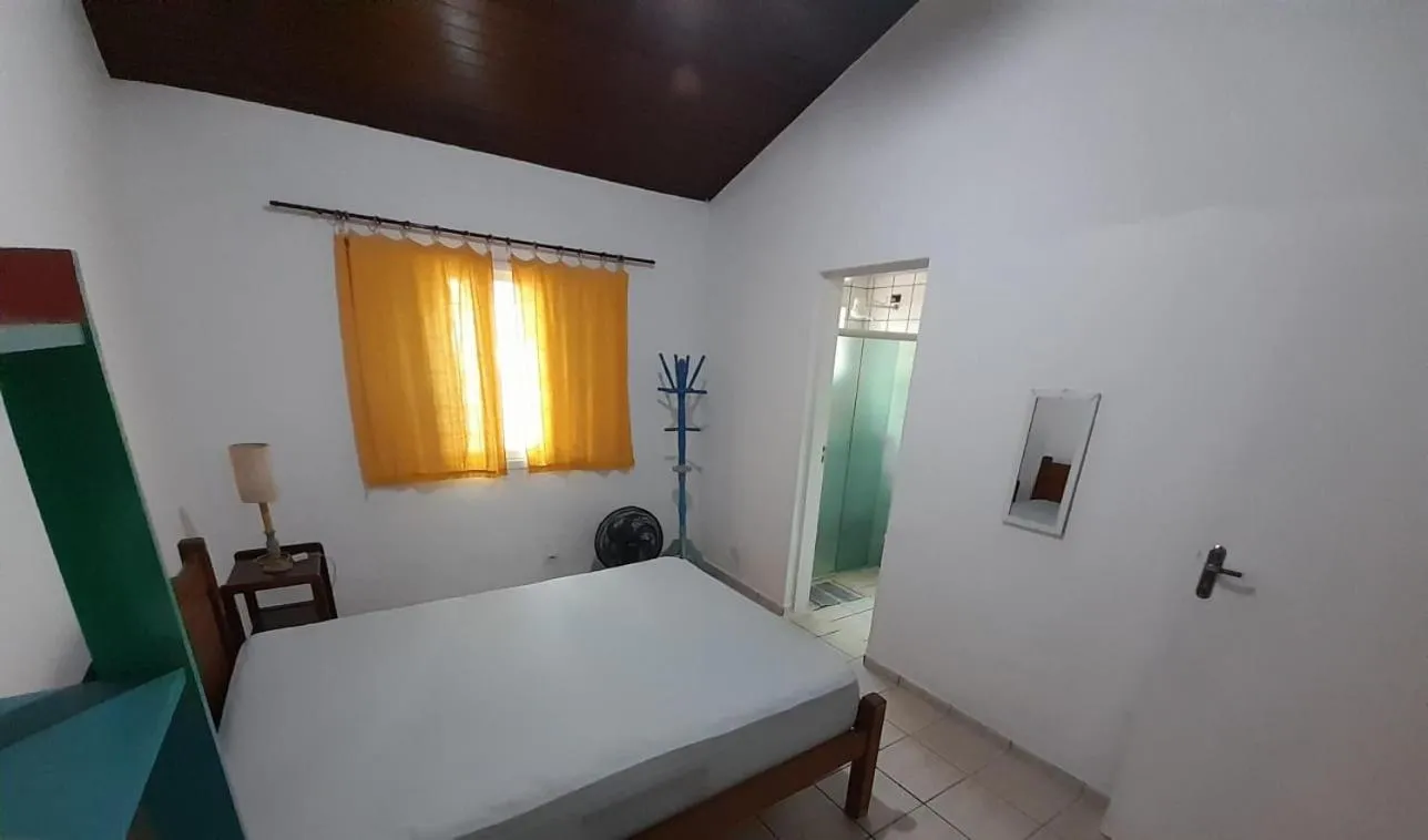 Bed in Aconchego 3 dorms, piscina, churrasq em Condomínio Fechado