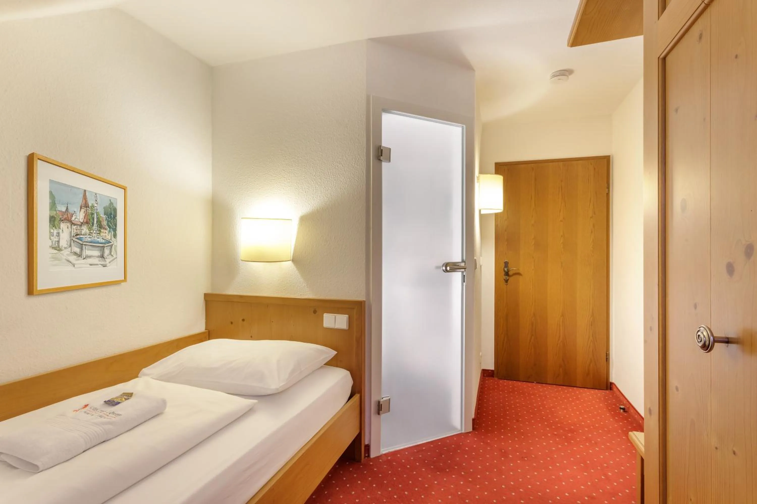 Bed in Gasthof zum Löwen