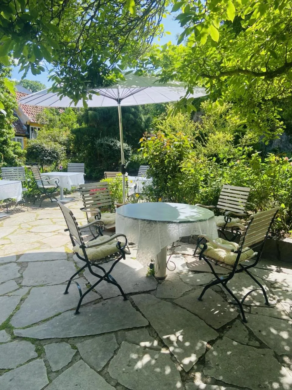 Patio in JANTZENs HOTEL