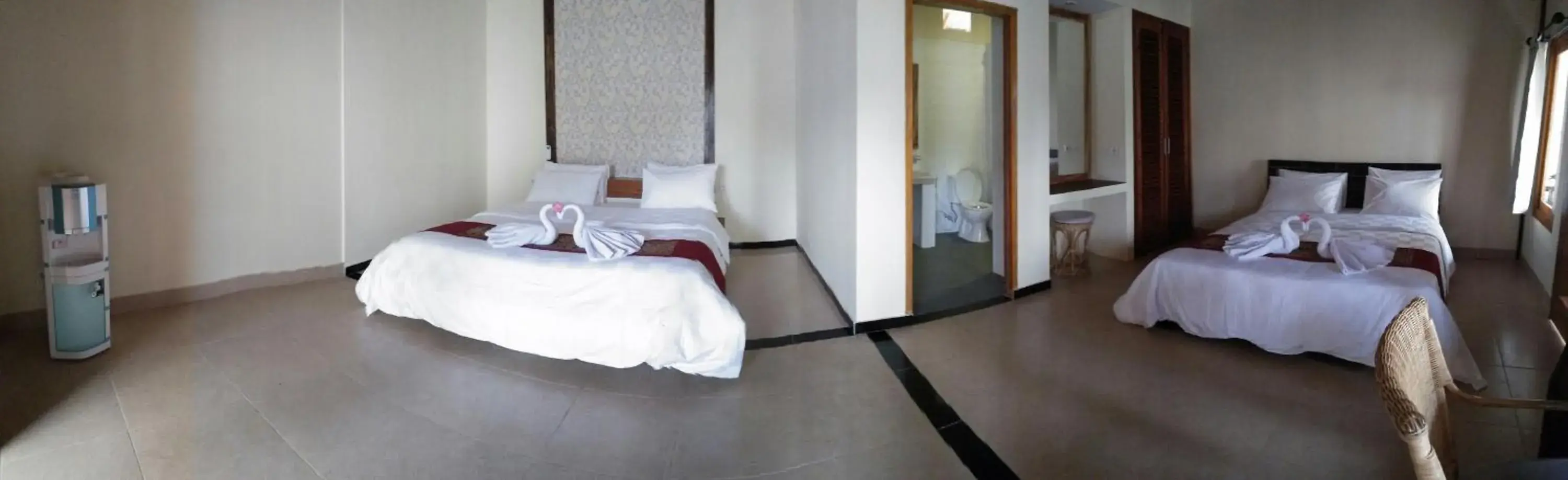 Bed in Villa Kinagu Bed in Villa Kinagu