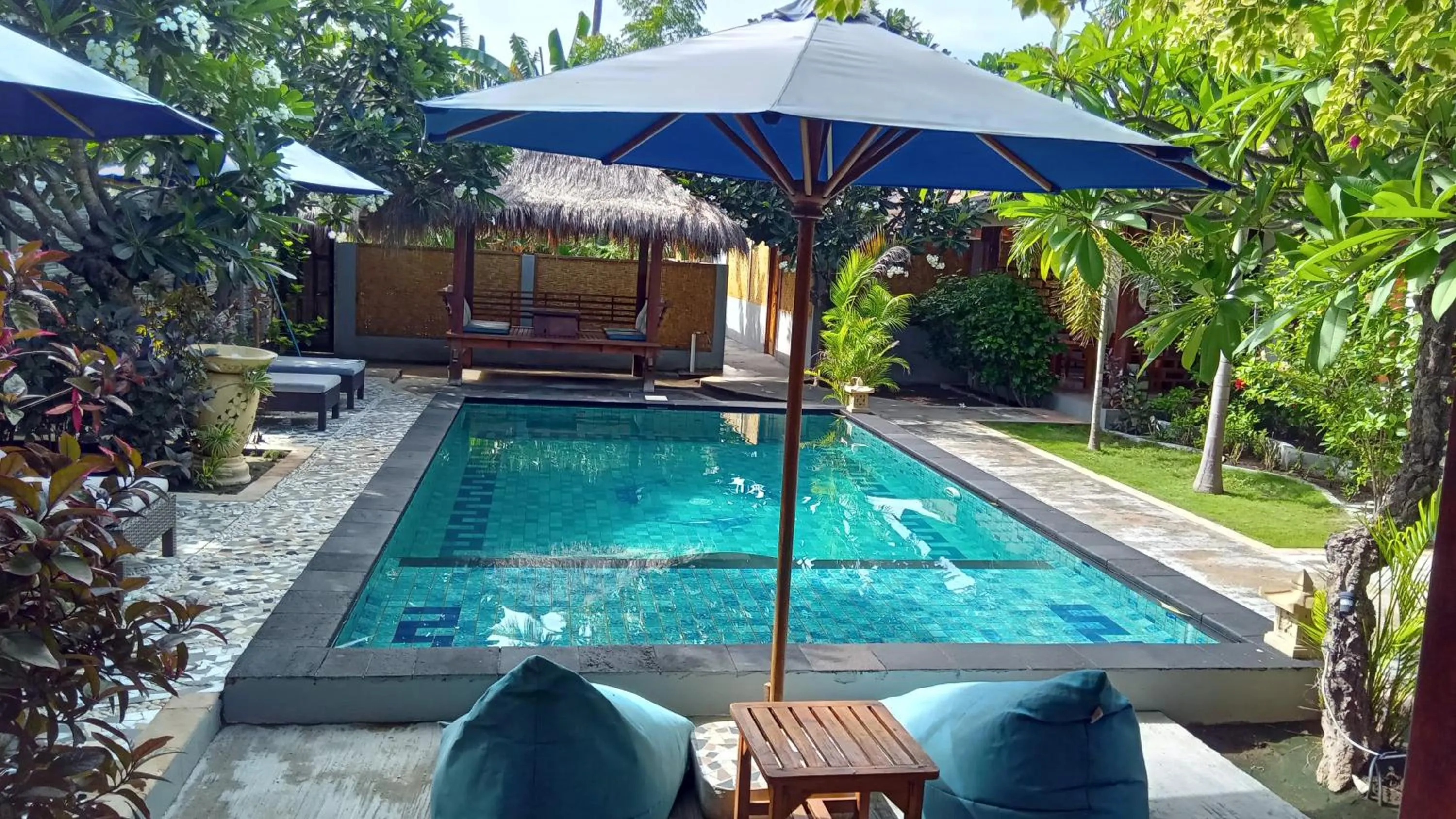 Swimming pool in Villa Kinagu