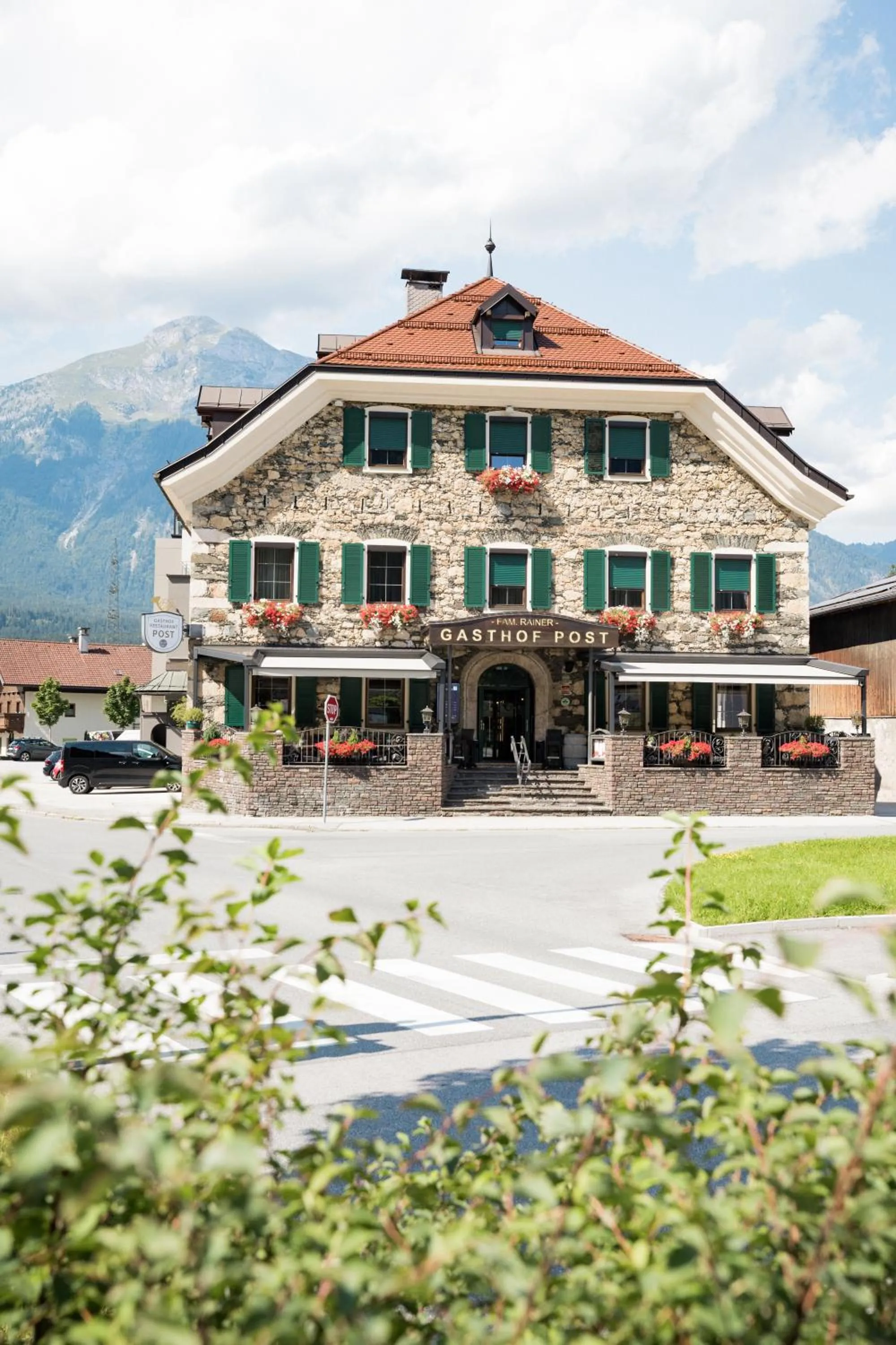 Property building in Gasthof Hotel Post