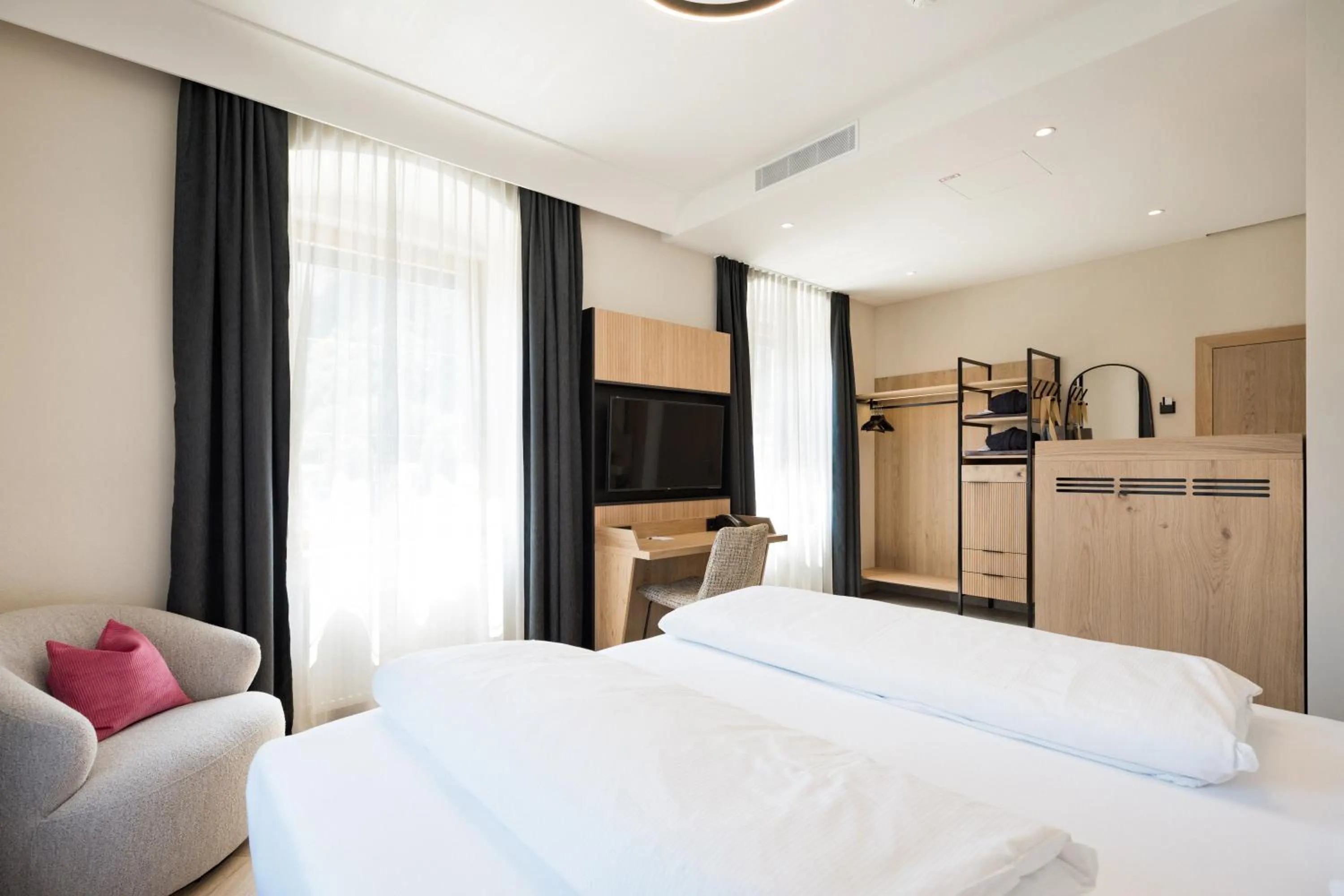 Bed in Gasthof Hotel Post