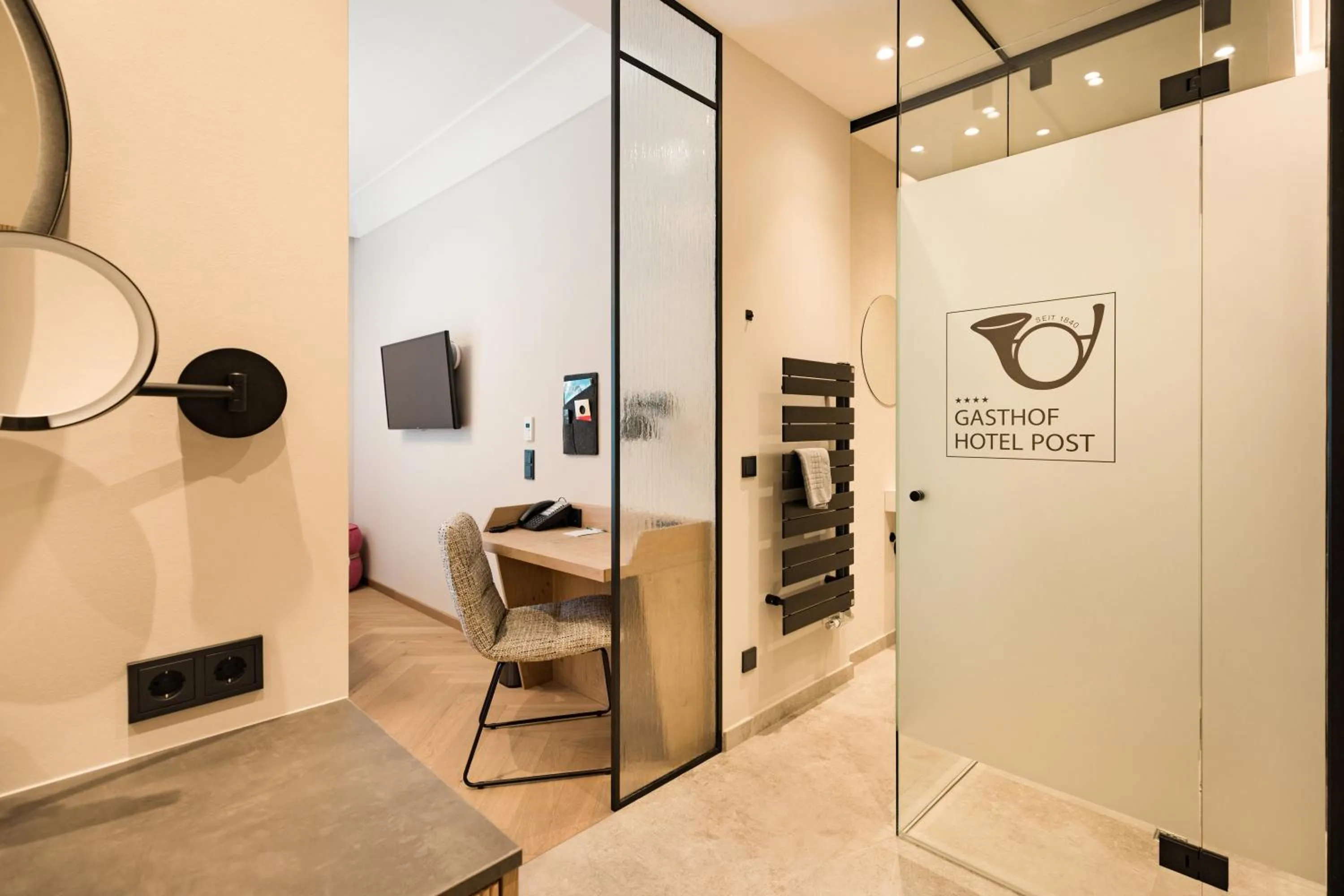 Shower in Gasthof Hotel Post