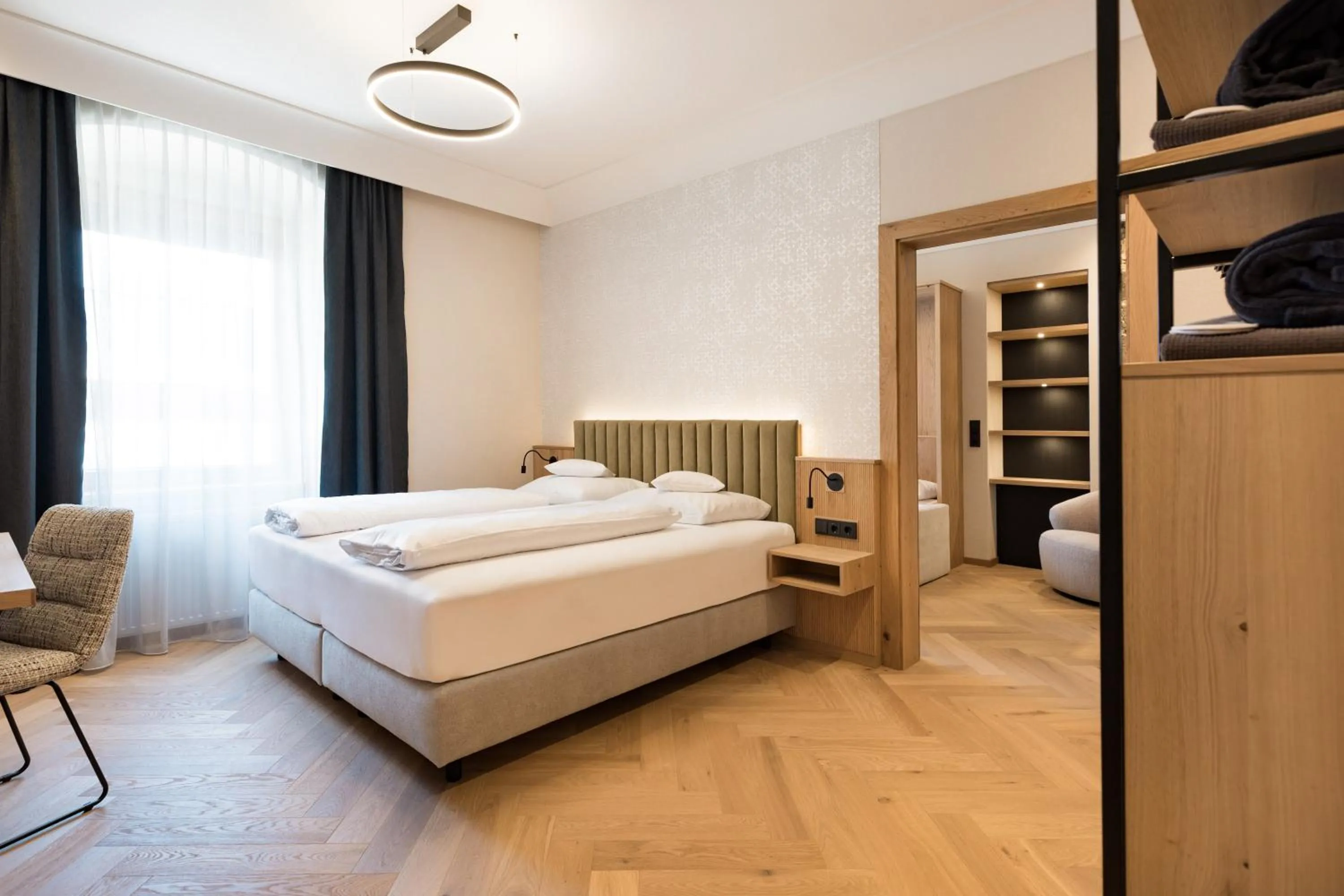 Bed in Gasthof Hotel Post