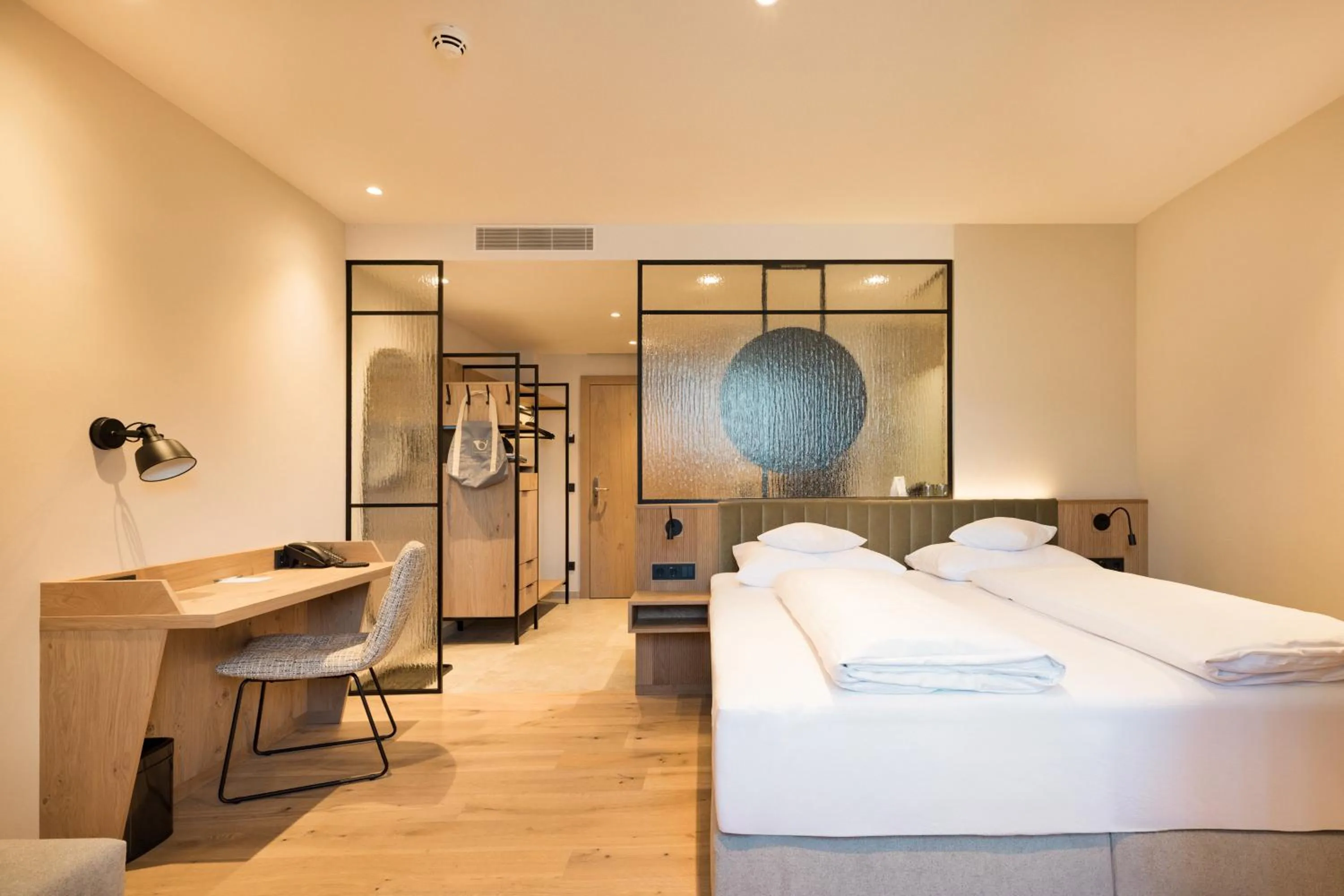 Bed in Gasthof Hotel Post