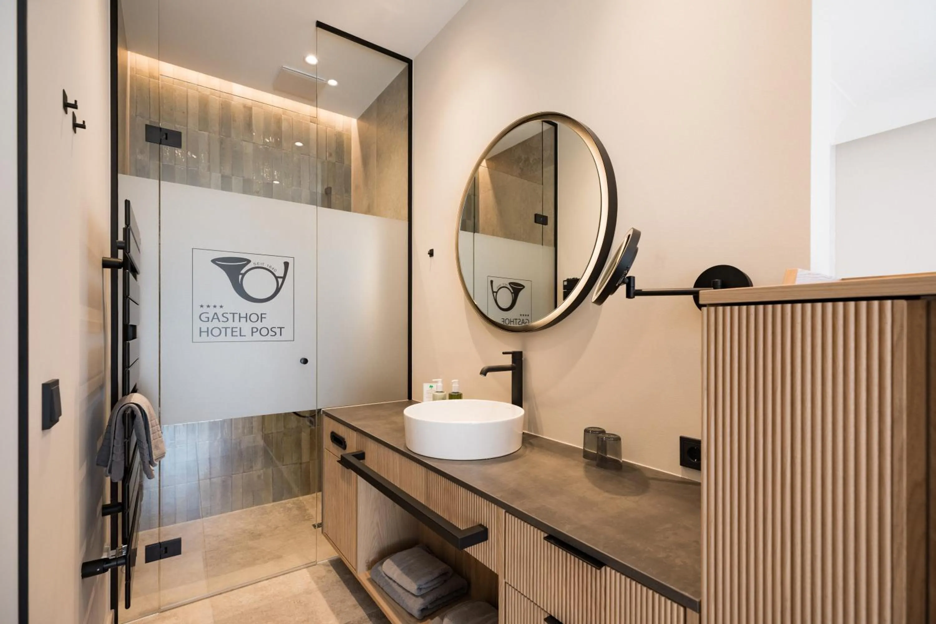 Bathroom in Gasthof Hotel Post