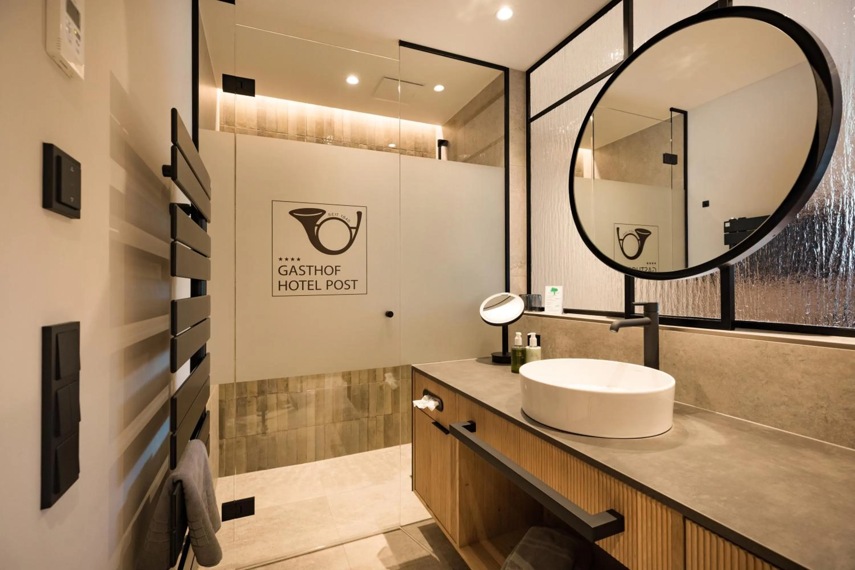 Shower in Gasthof Hotel Post