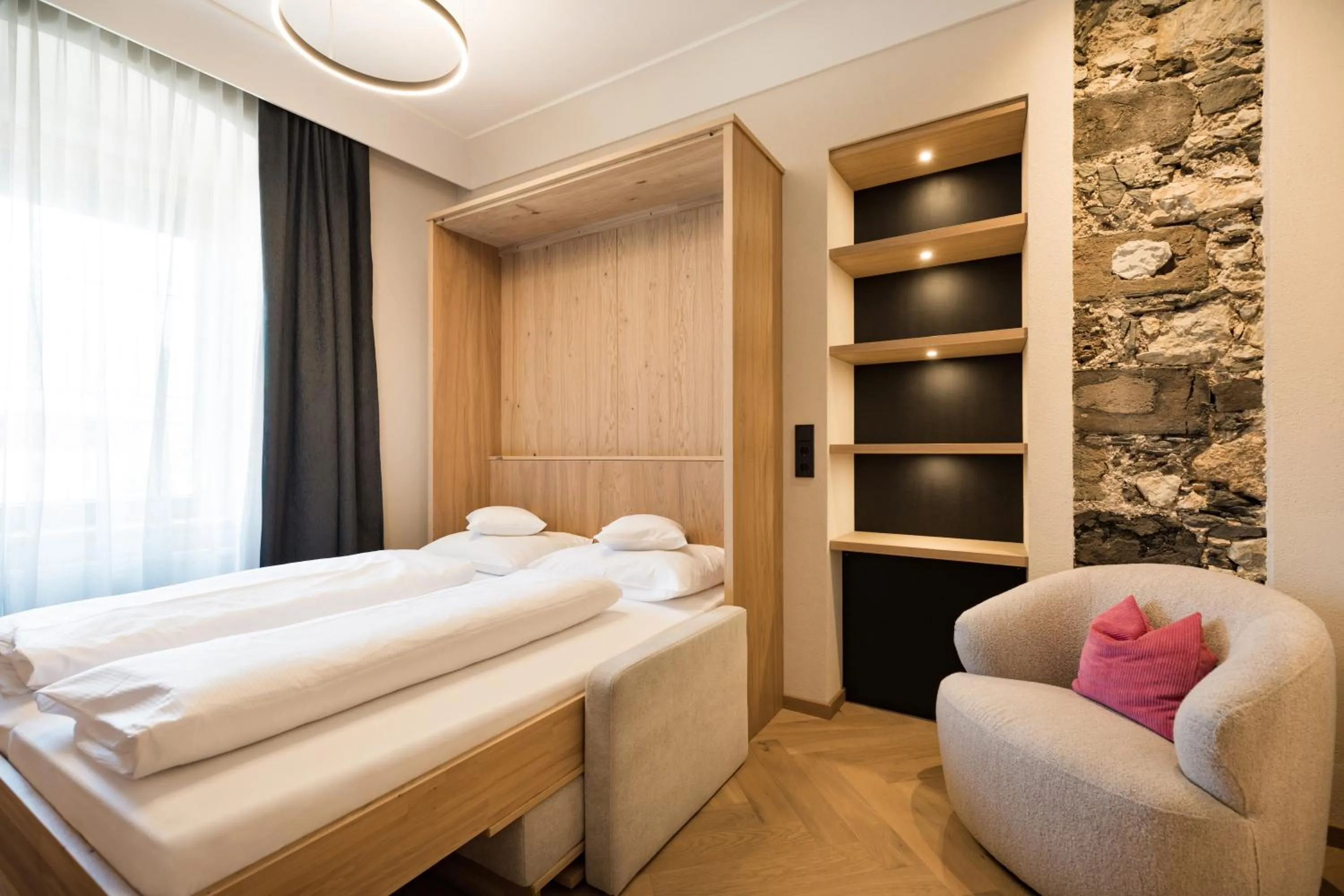 Bed in Gasthof Hotel Post