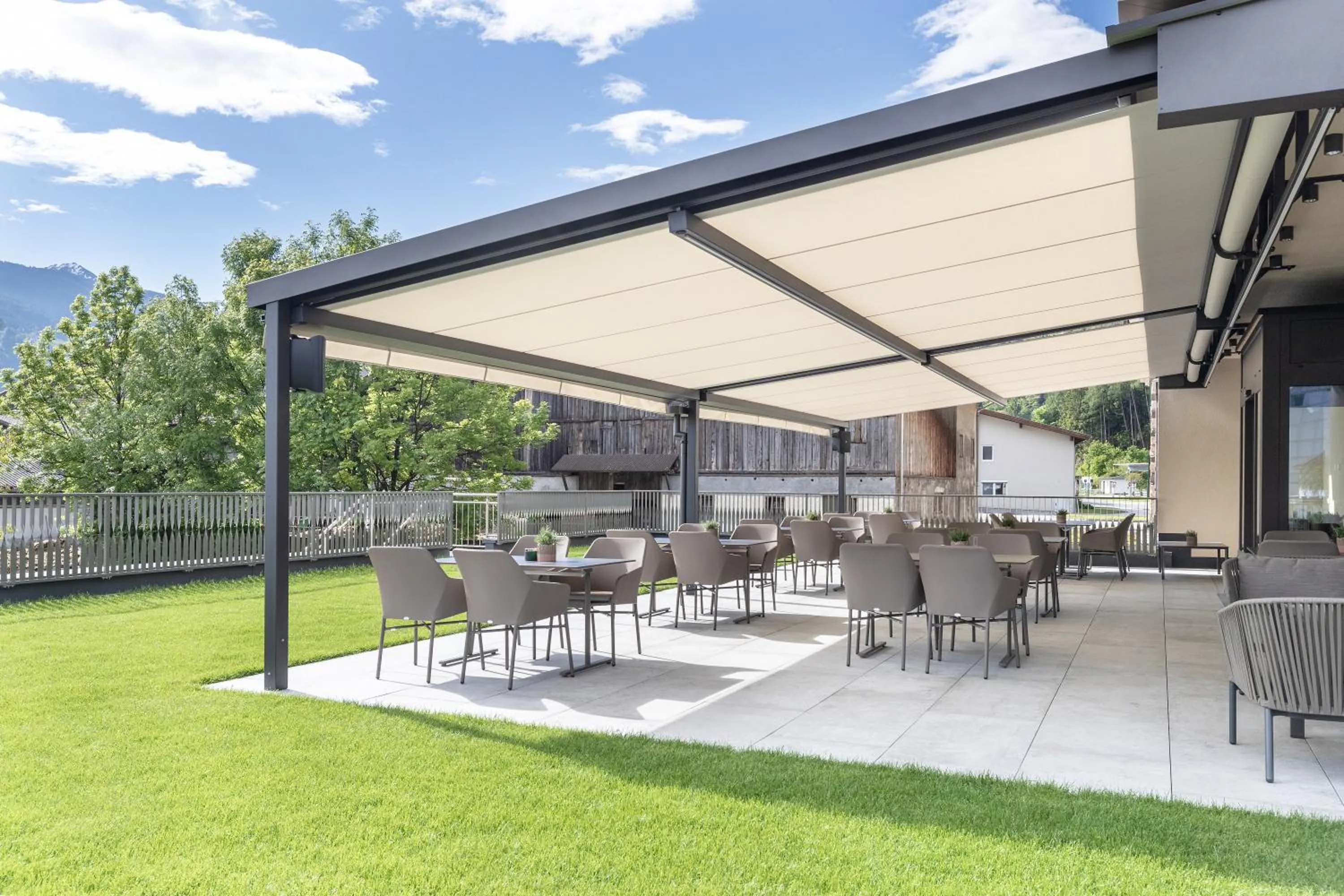 Property building in Gasthof Hotel Post