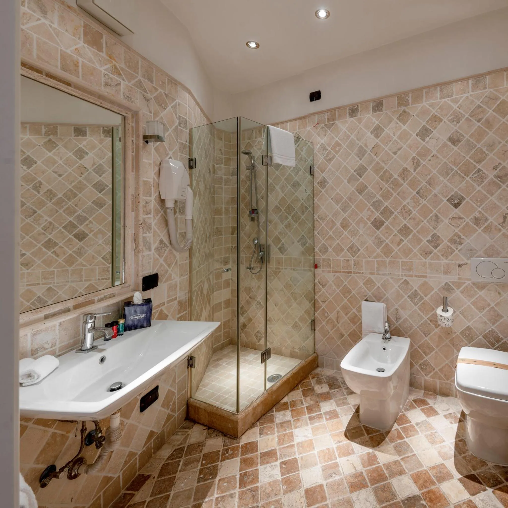 Shower in La Locanda Del Pontefice - Luxury Country House