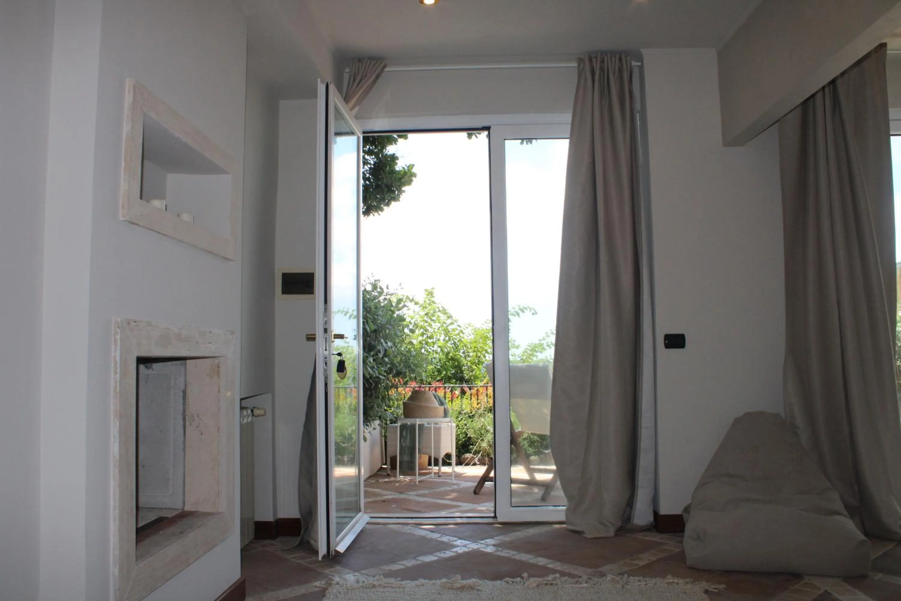 Balcony/Terrace in La Locanda Del Pontefice - Luxury Country House