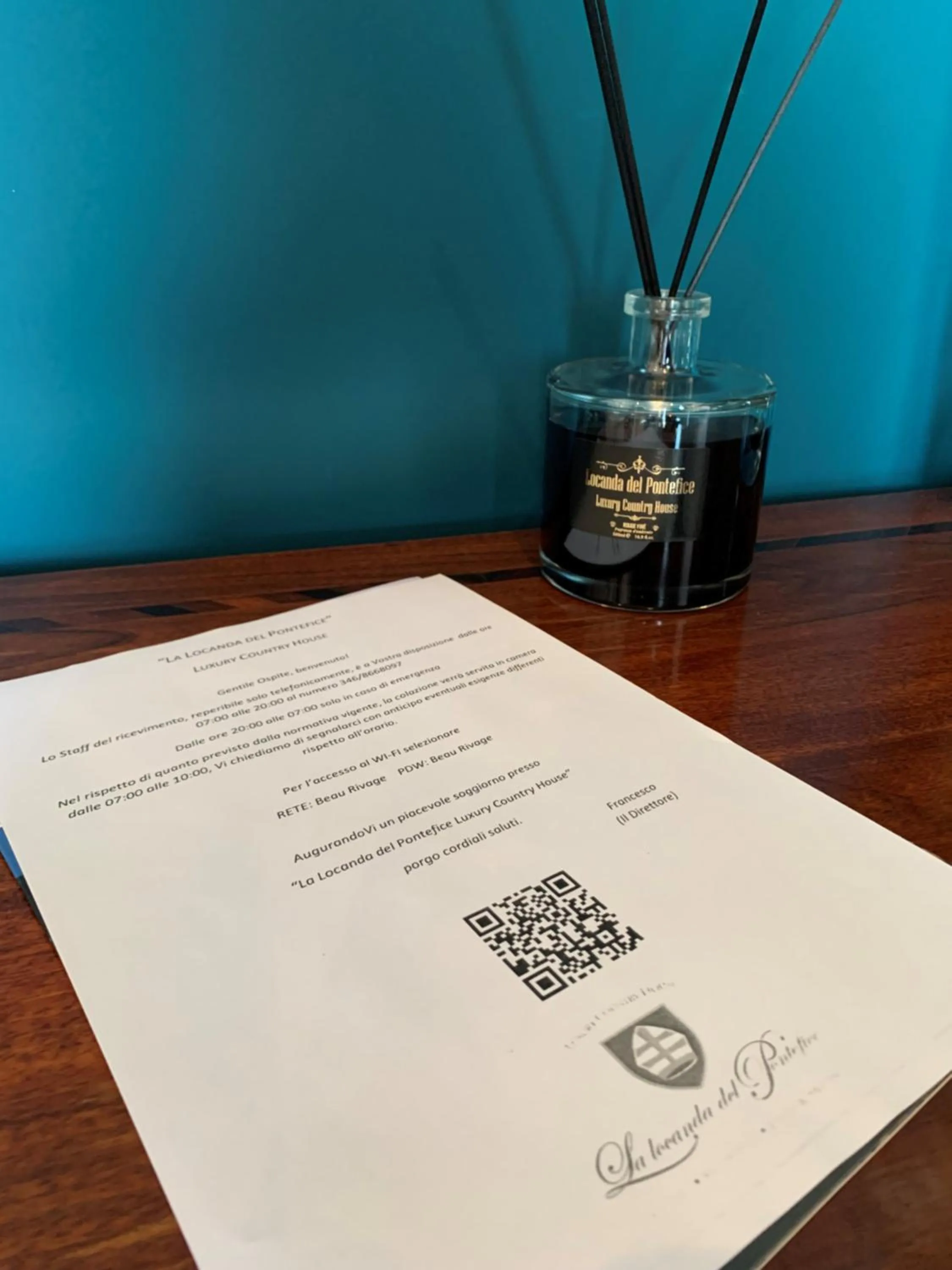 Bedroom in La Locanda Del Pontefice - Luxury Country House