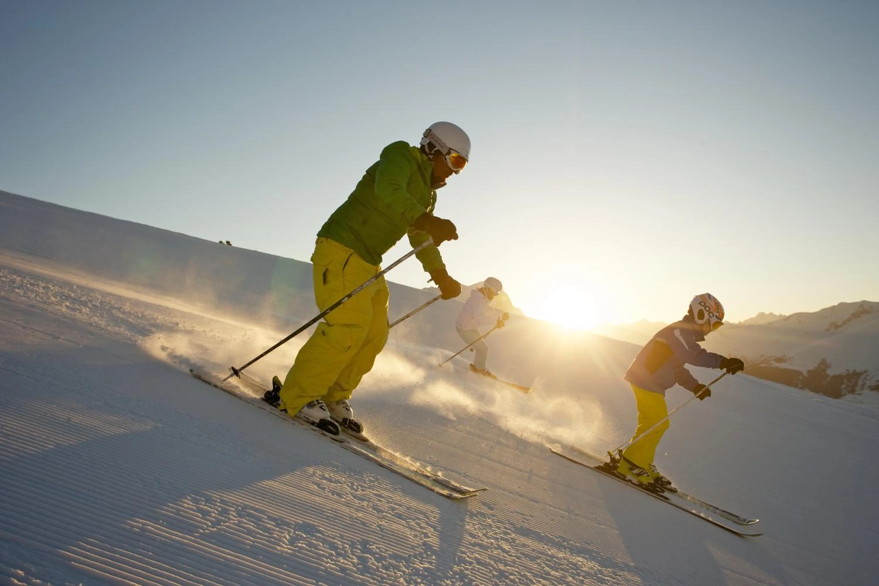 Skiing in Pension Tirol