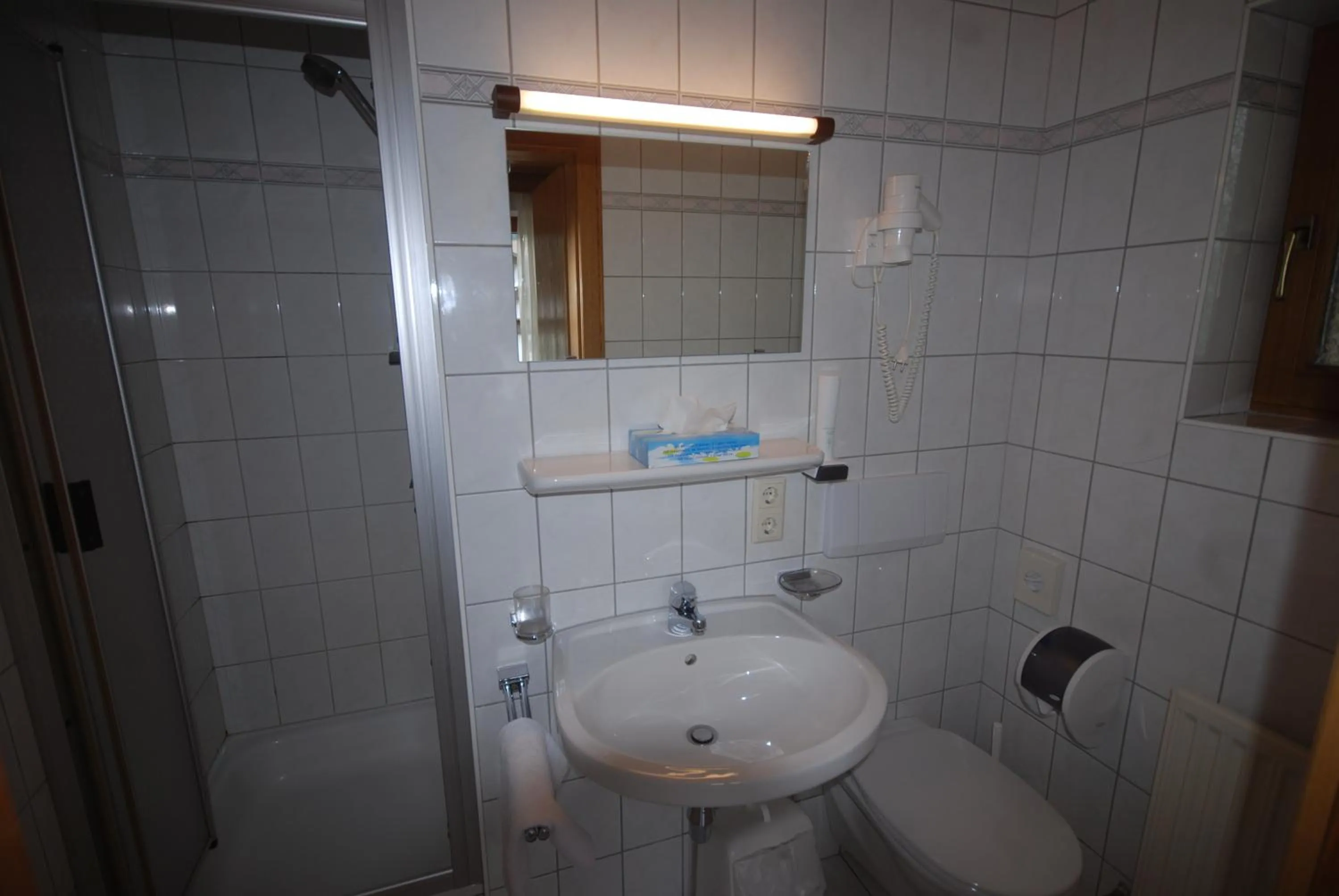 Bathroom in Pension Tirol