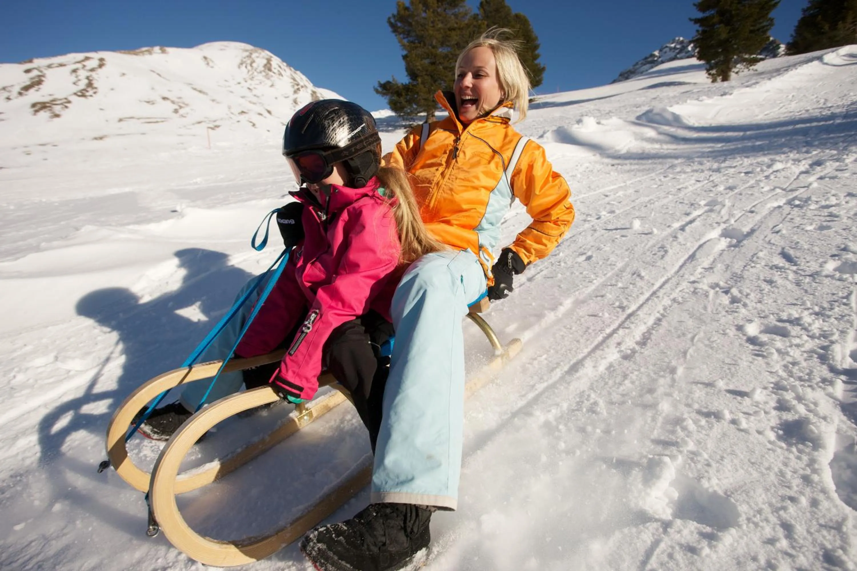 Skiing in Pension Tirol