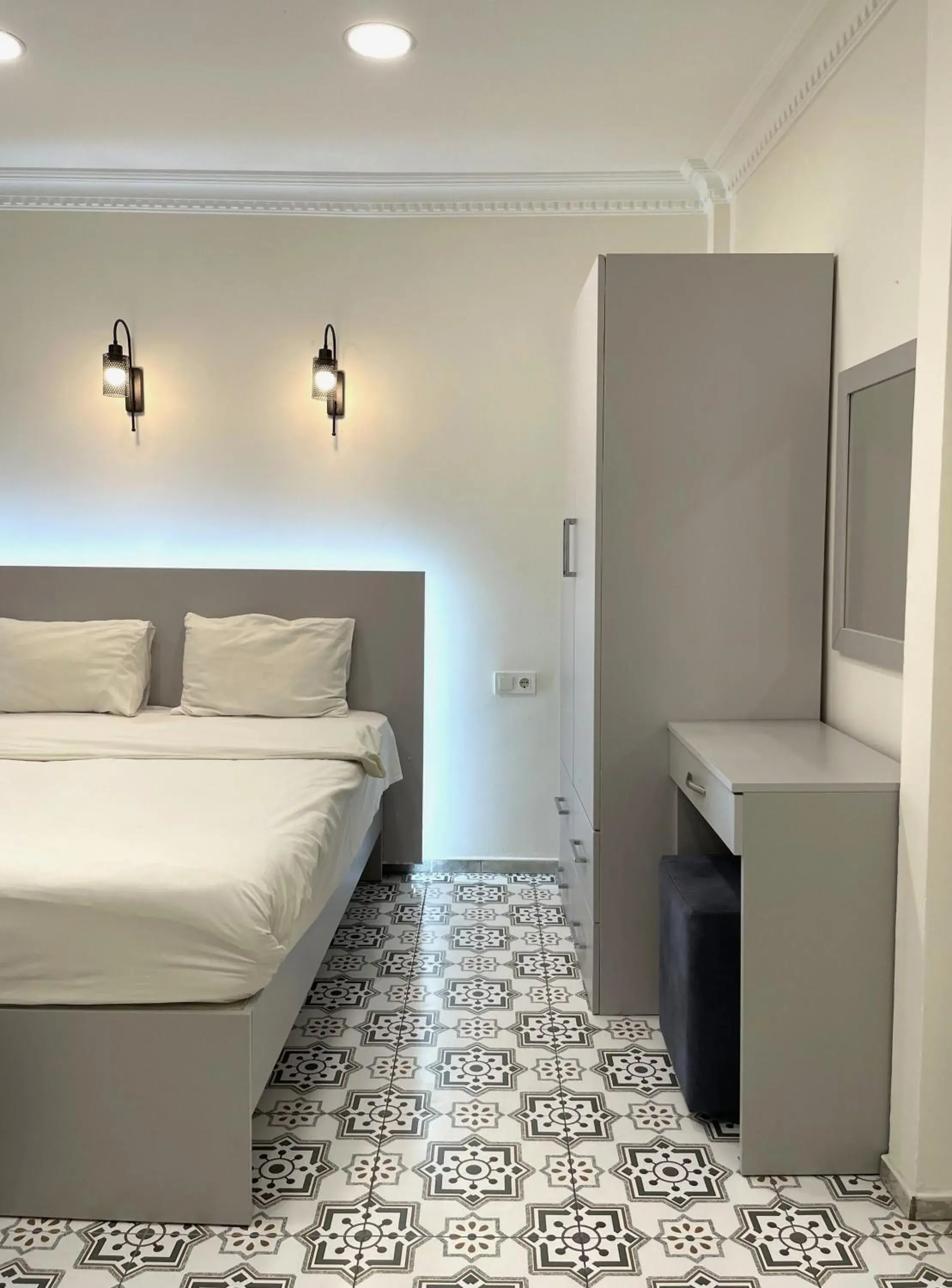 Bed in Royal Pera Taksim Bed in Royal Pera Taksim