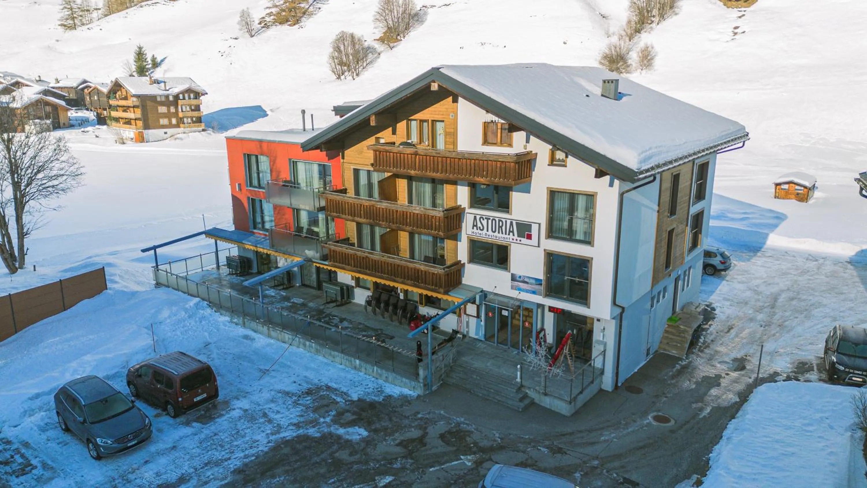 Property building in Hotel Astoria