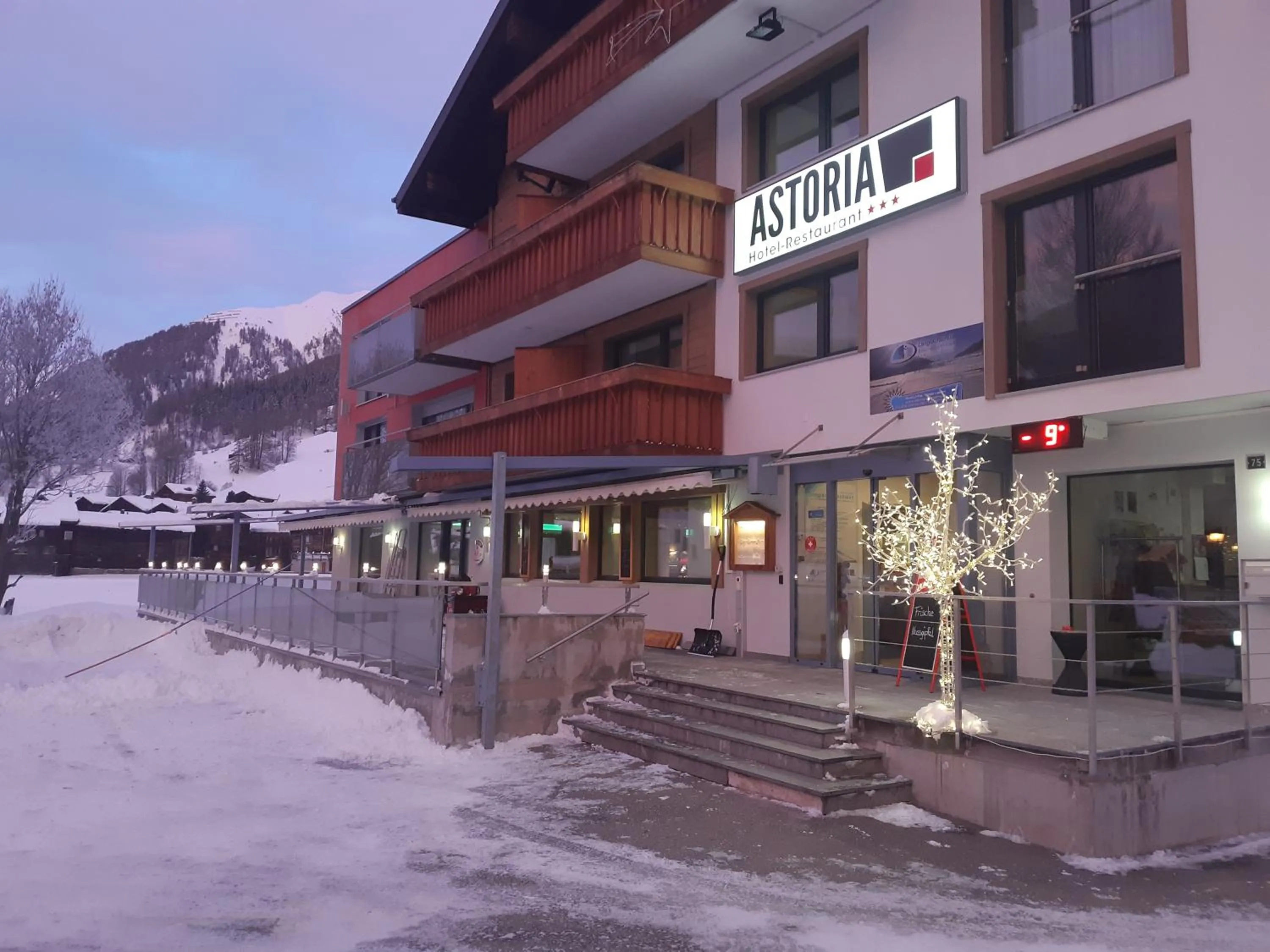 Property building in Hotel Astoria