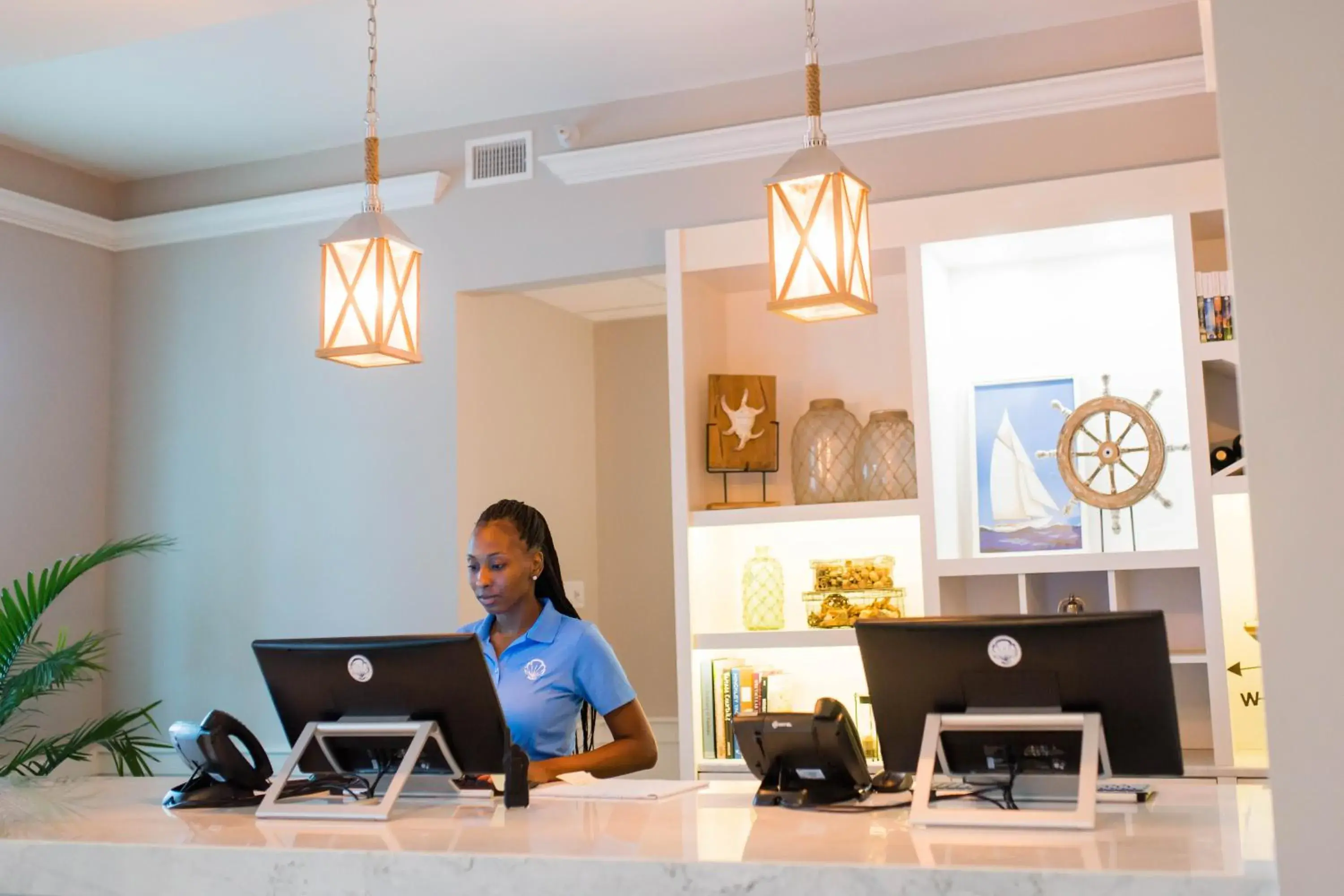 Lobby or reception in Jekyll Ocean Club Resort Lobby or reception in Jekyll Ocean Club Resort