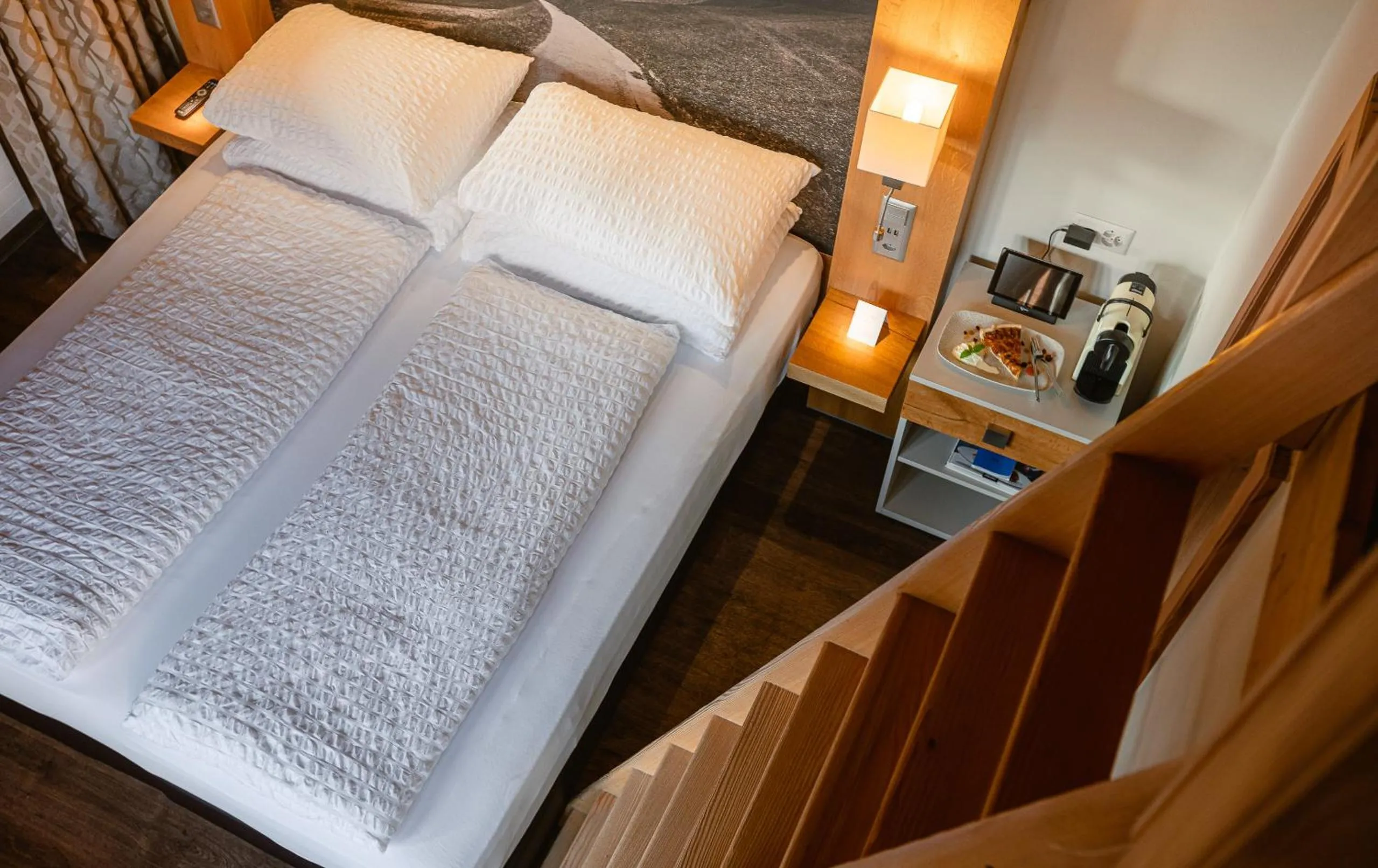 Bed in Hotel Landhaus