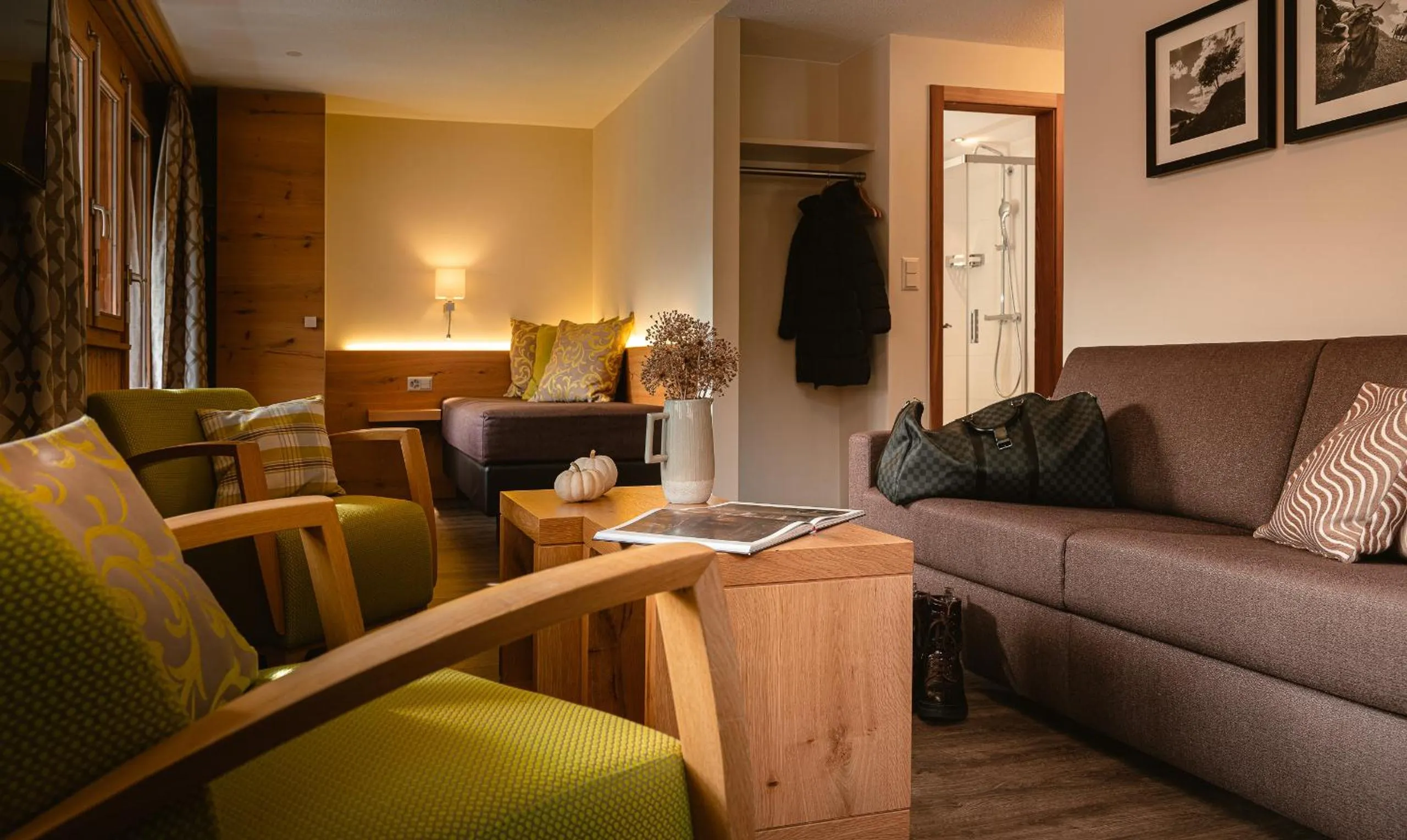 Living room in Hotel Landhaus