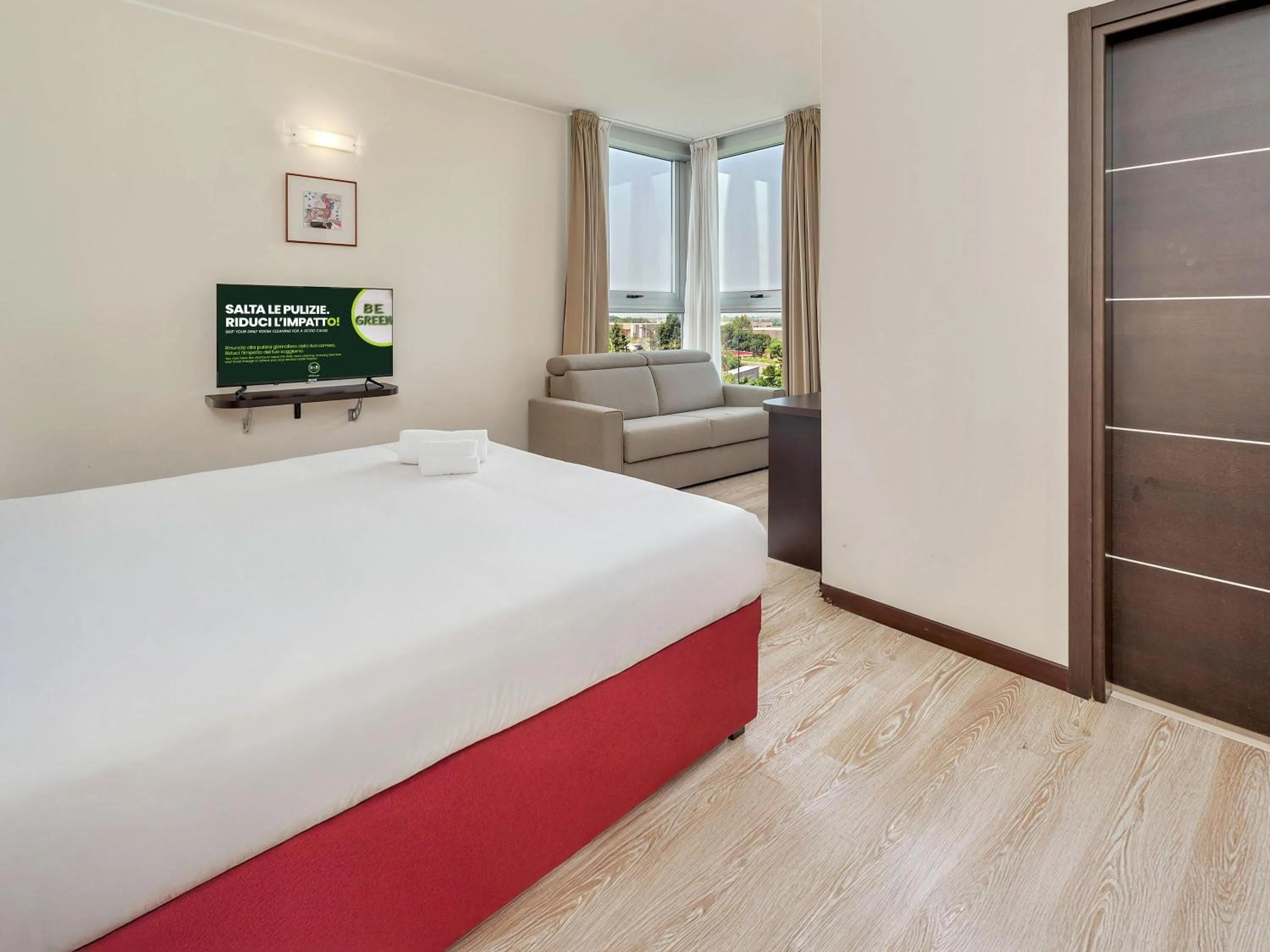 Photo of the whole room, Bed in B&B HOTEL Park Hotel Cassano