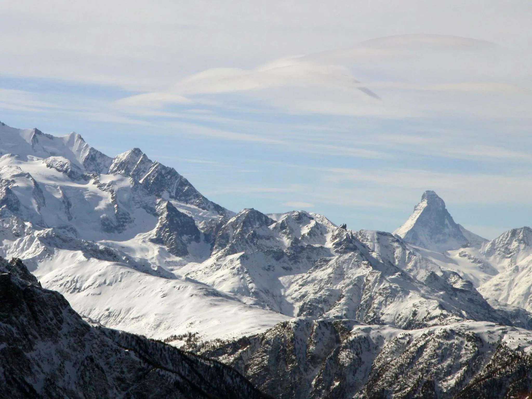 Natural landscape in Hotel Le Postillion