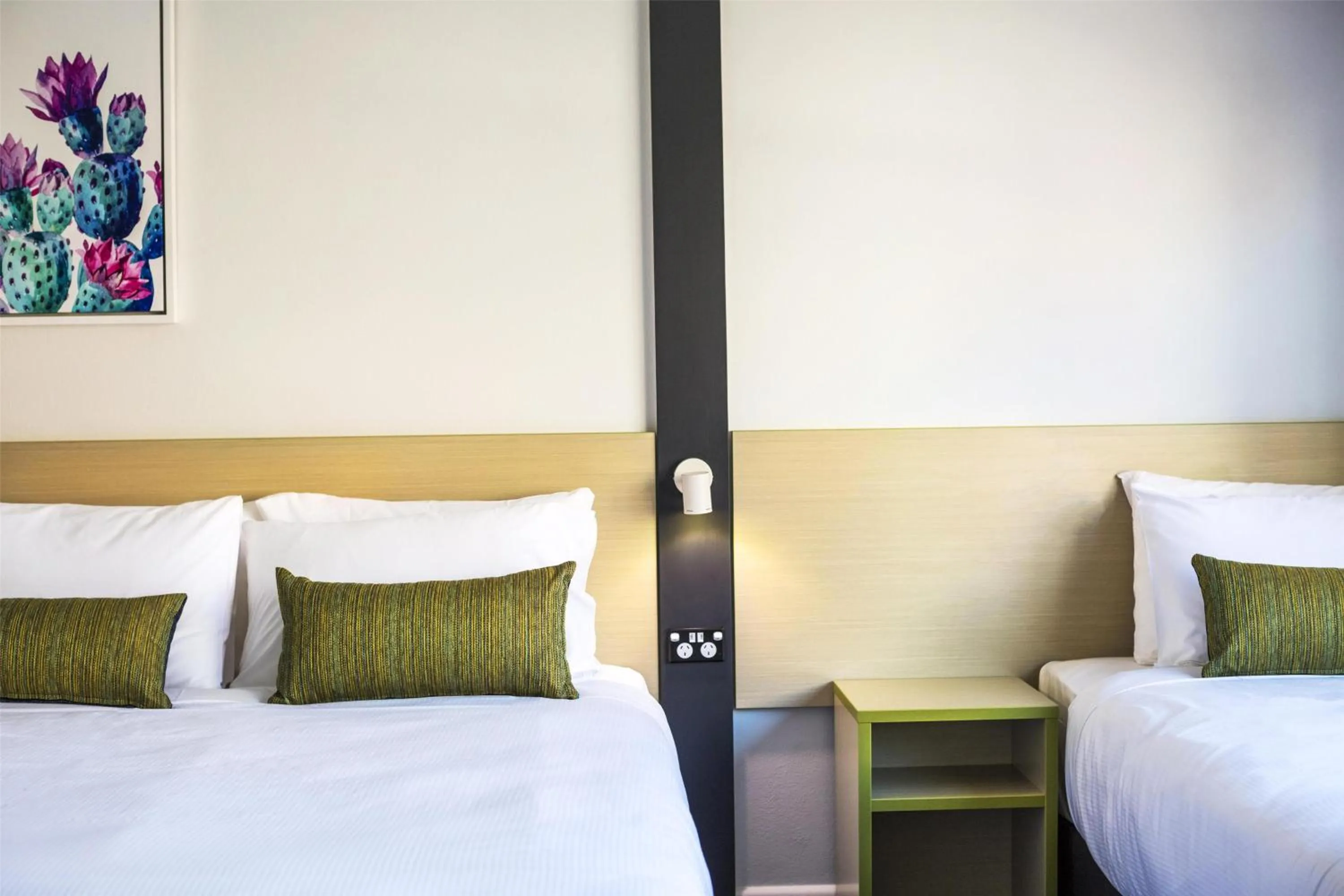 Bedroom, Bed in Nightcap at Hume Hotel